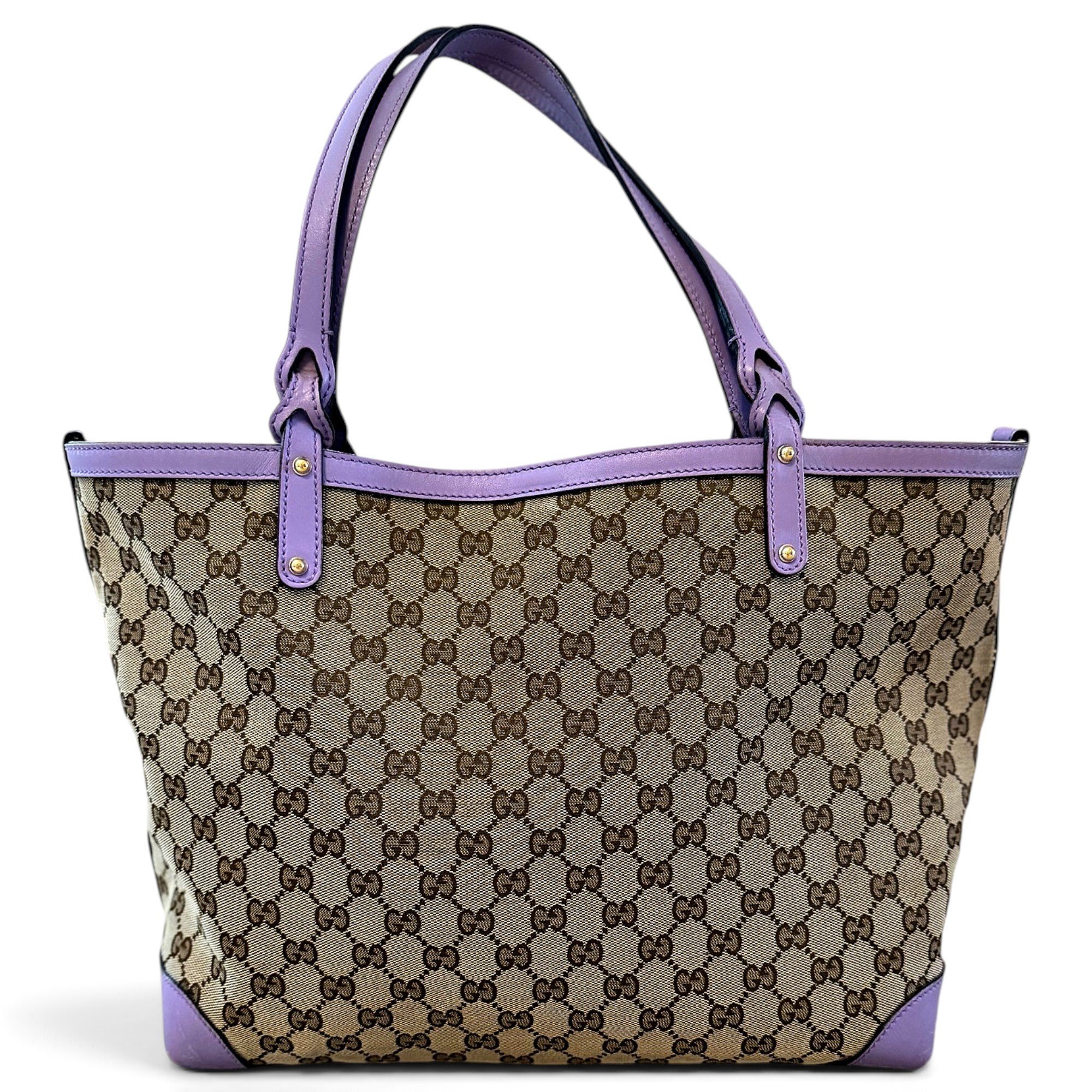 Leather tote