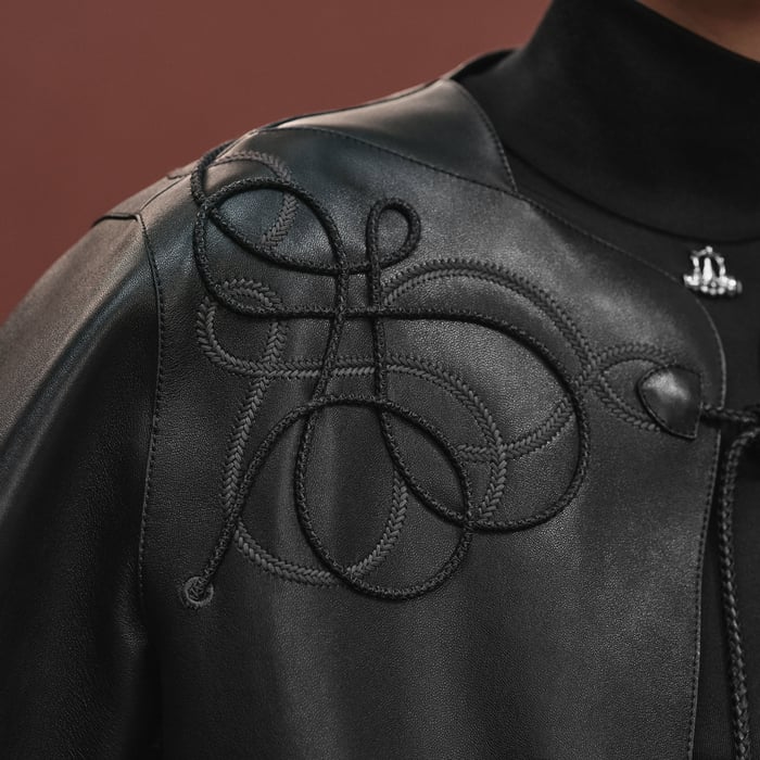 Noir Embroidered Jacket