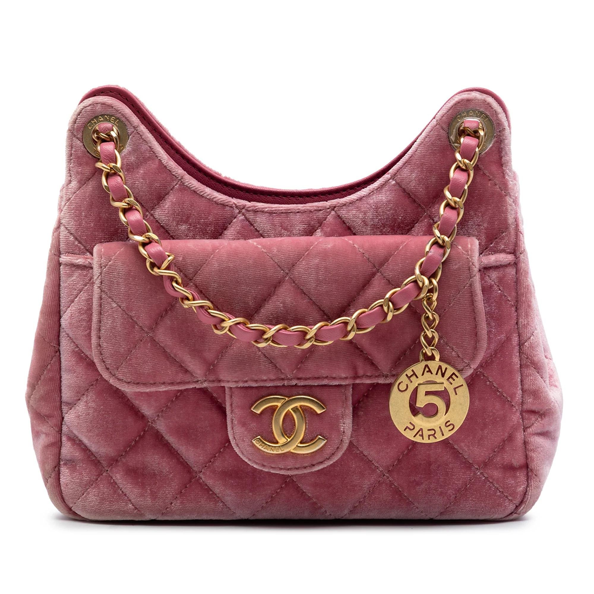Velvet handbag
