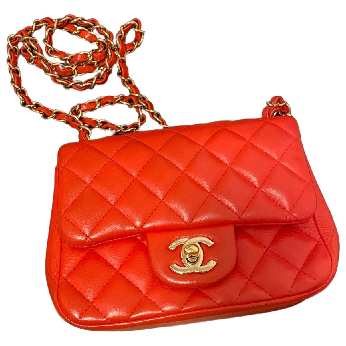 Chanel Timeless/Classique leather clutch bag