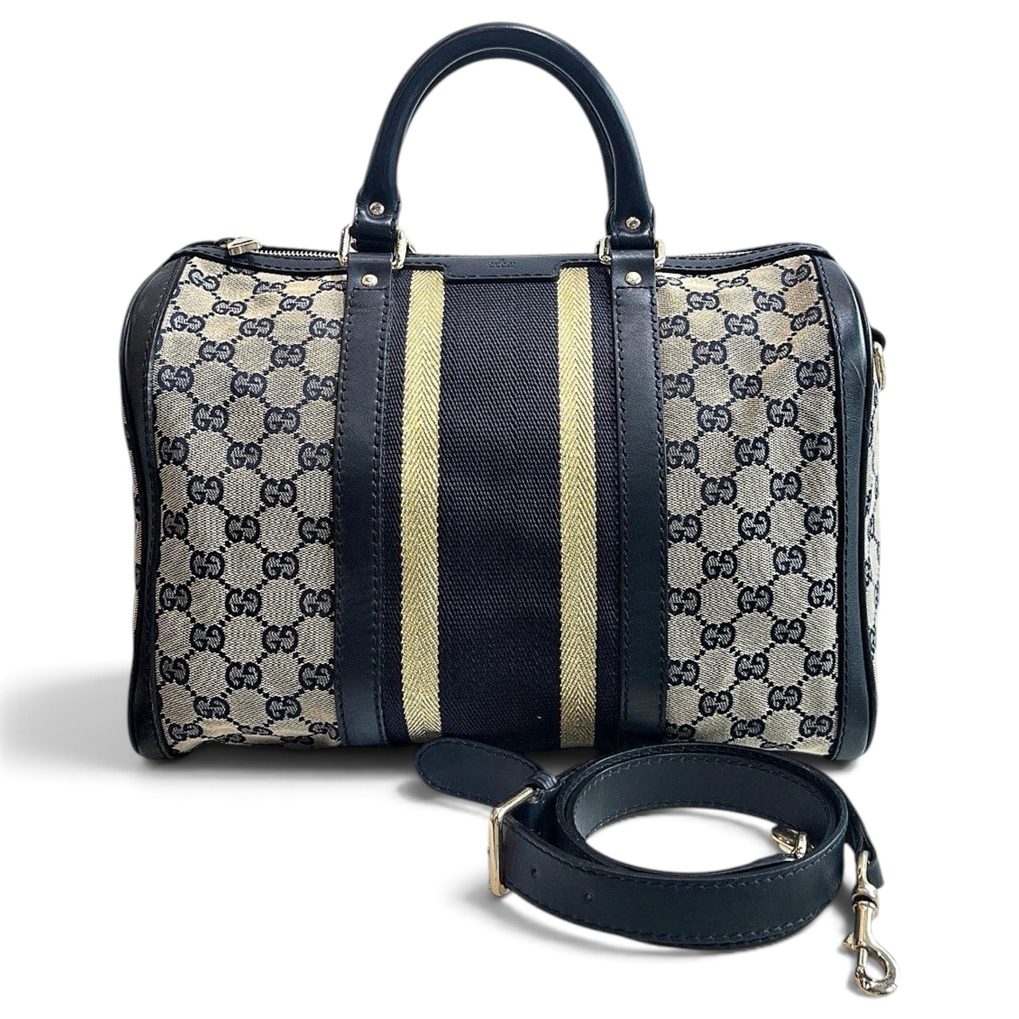Boston cloth handbag