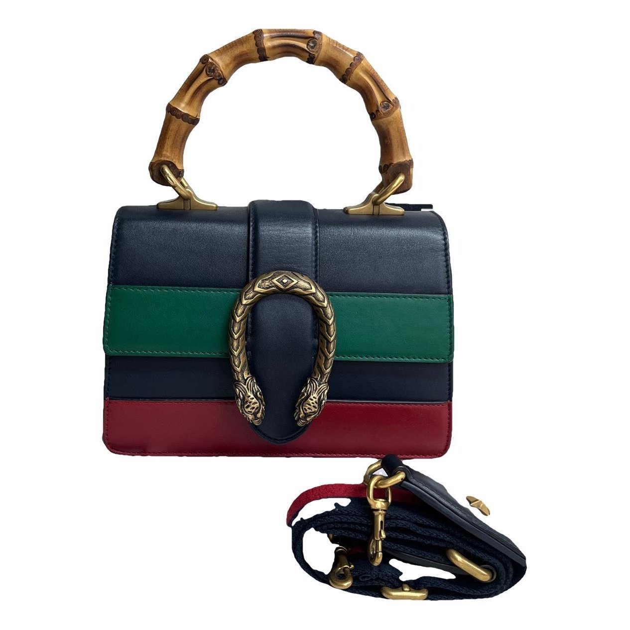 Dionysus Bamboo leather handbag