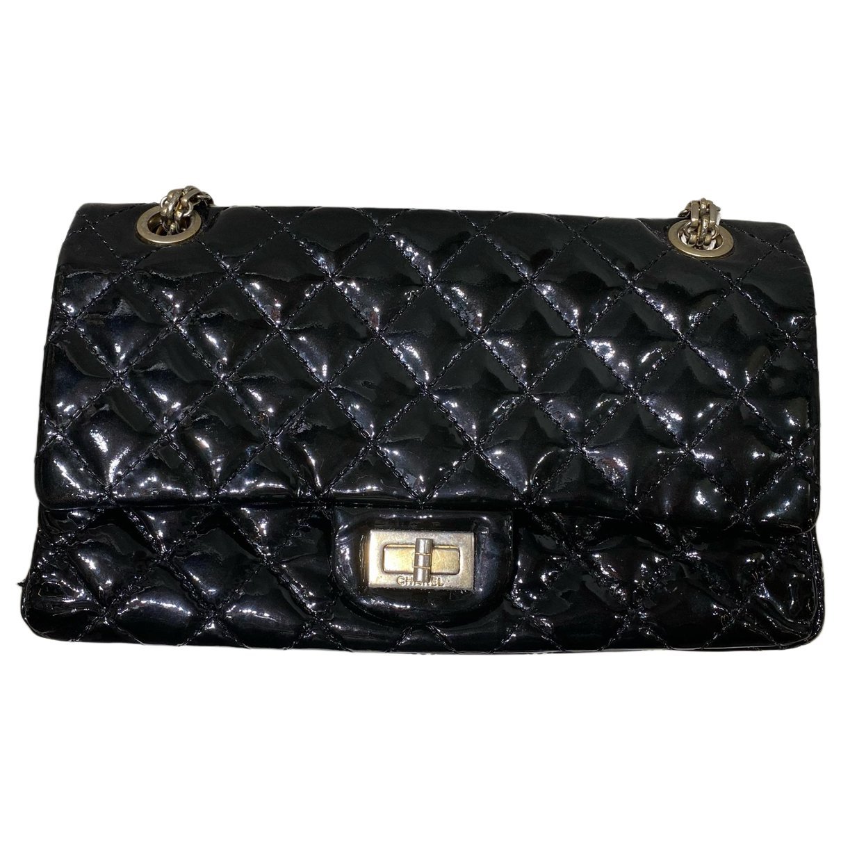 Timeless/Classique patent leather handbag