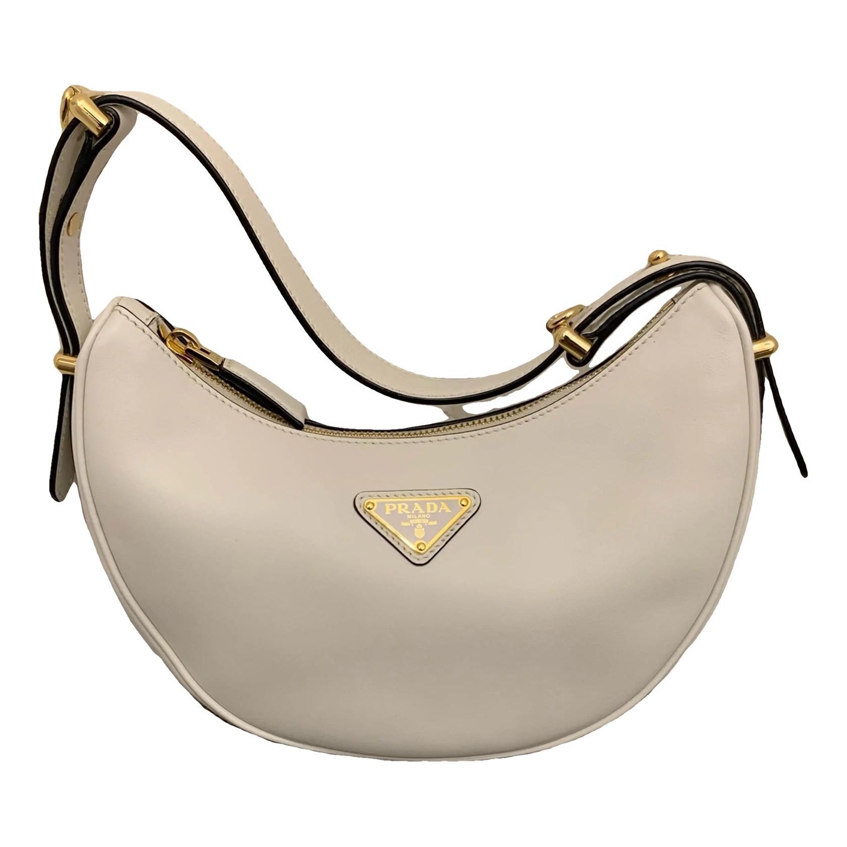Arqué leather handbag