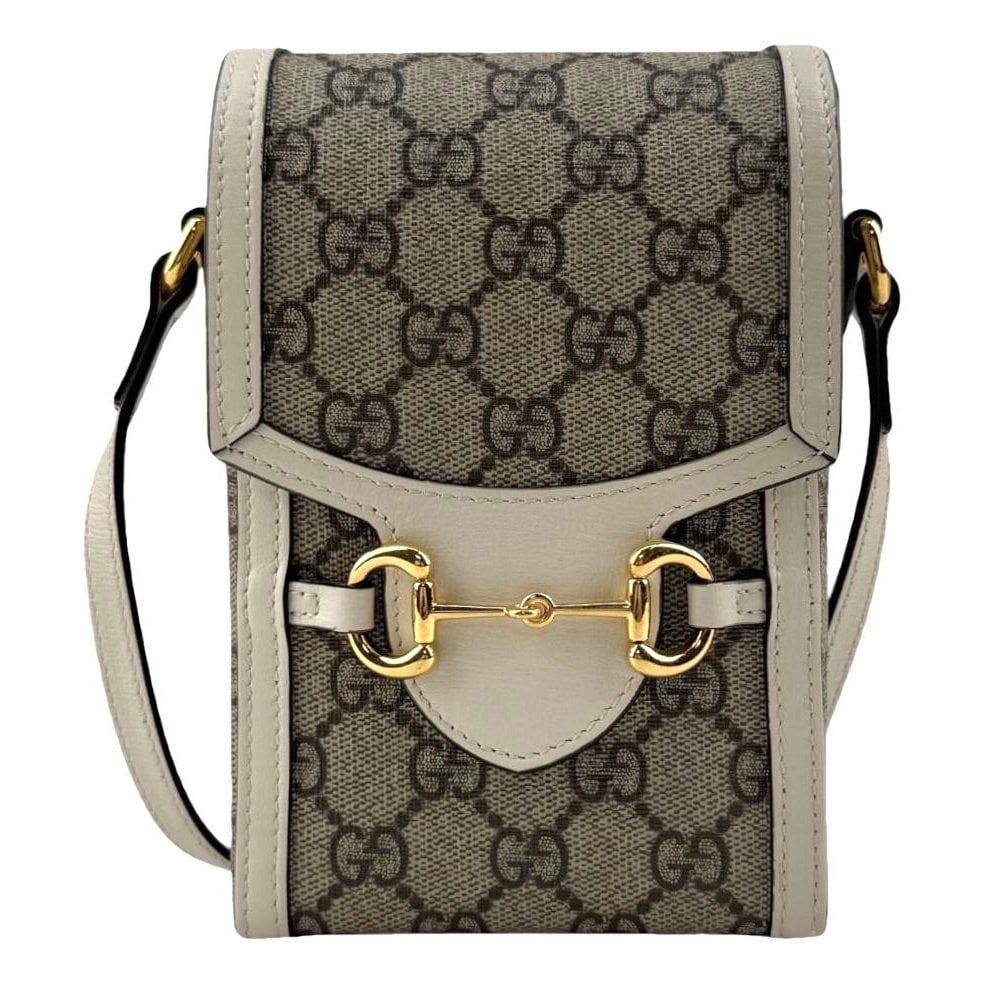 Horsebit 1955 Vertical leather crossbody bag