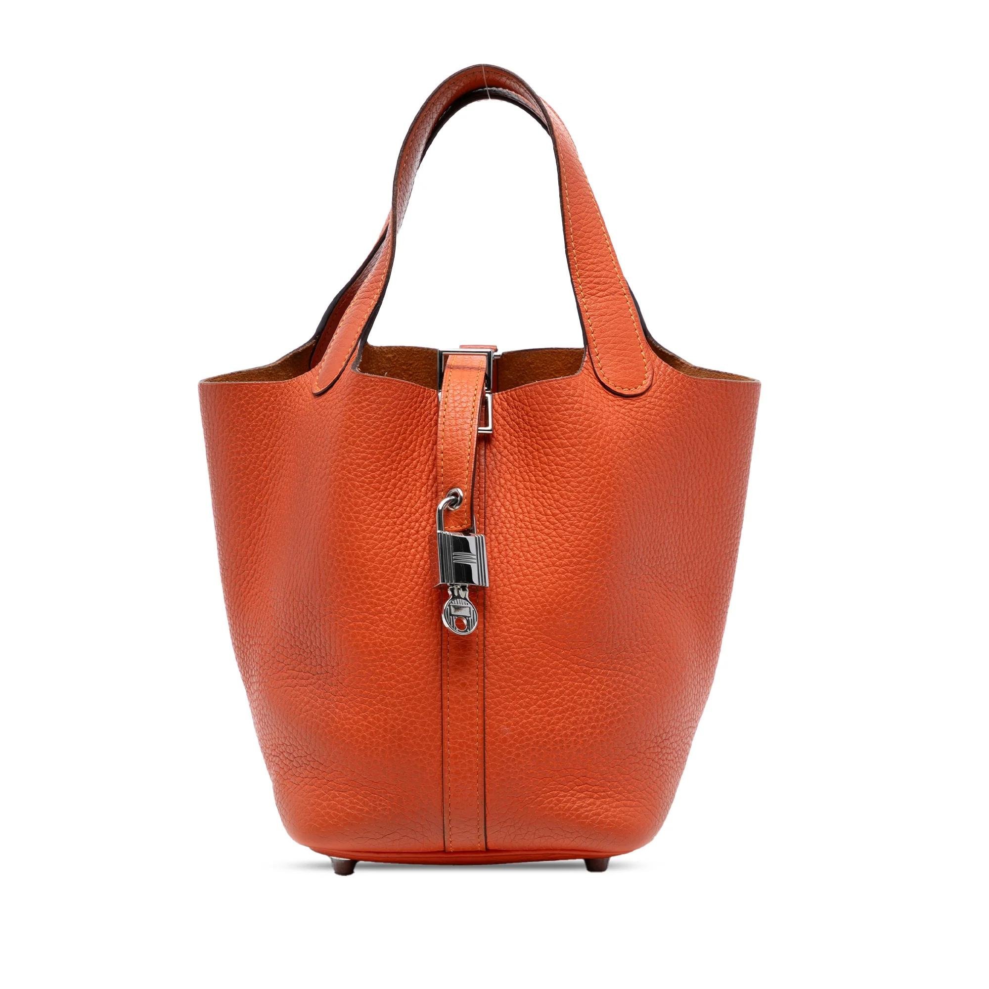 Picotin pony-style calfskin handbag