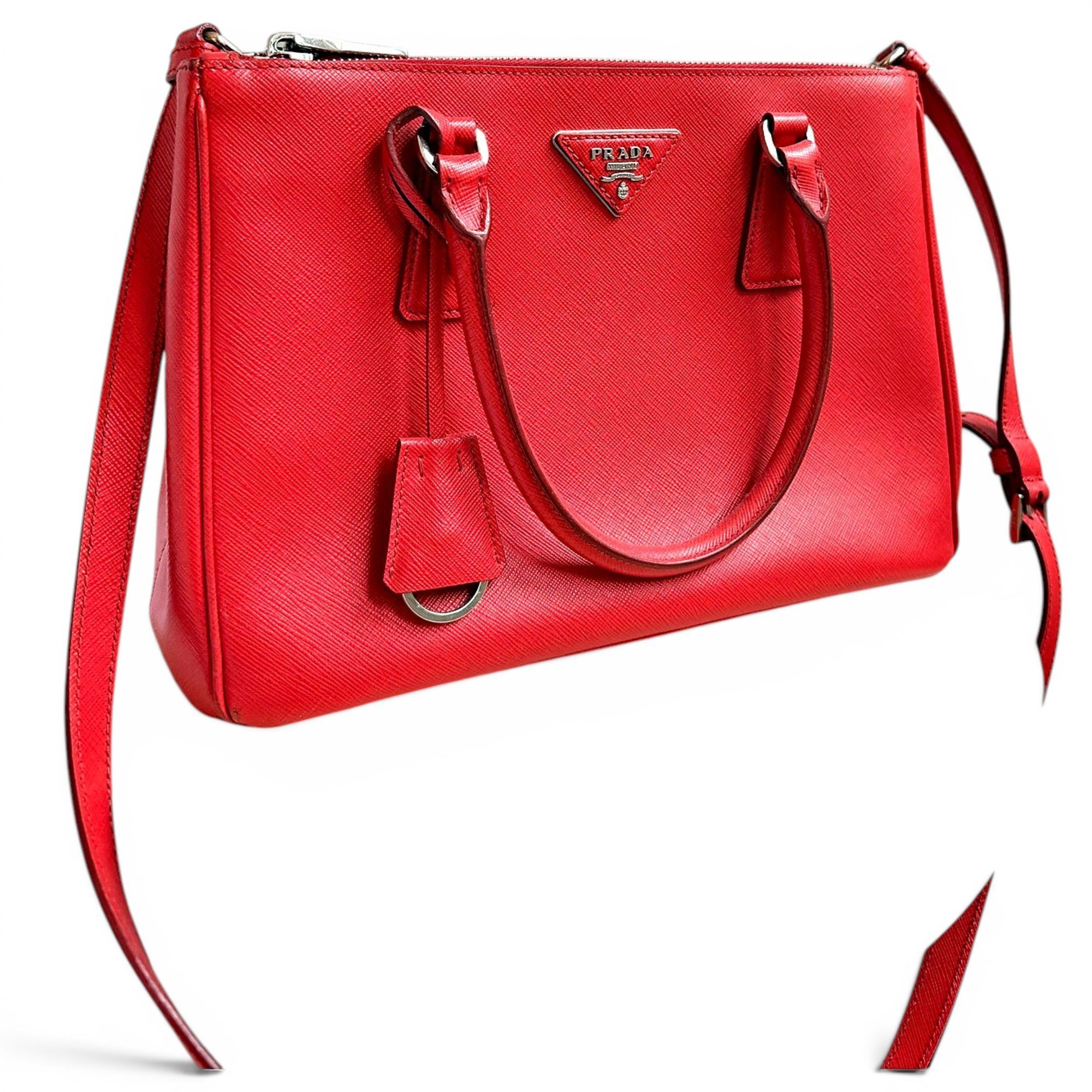Galleria leather handbag