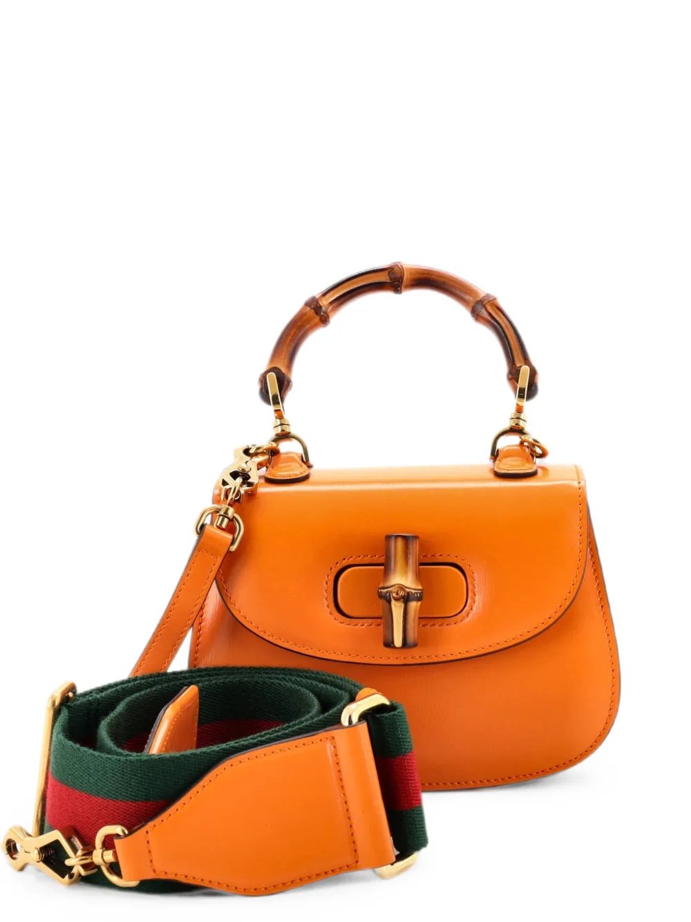 Bamboo 1947 Top Handle Bag Leather Mini shoulder bag