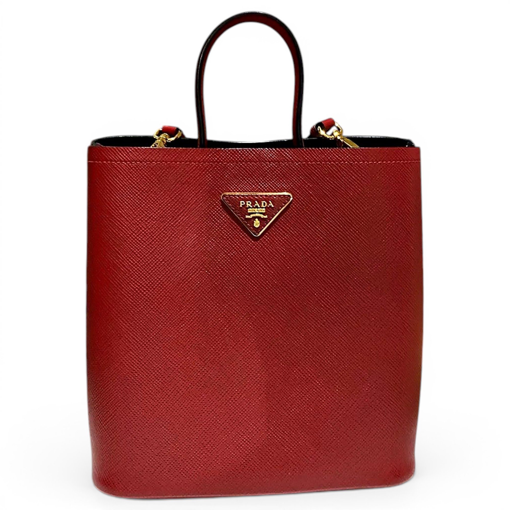 Panier leather handbag