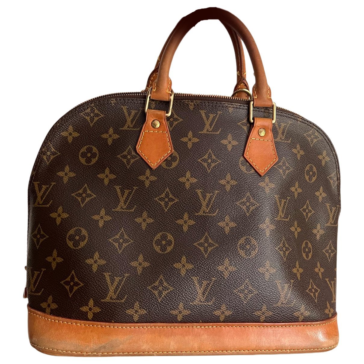 Alma leather handbag