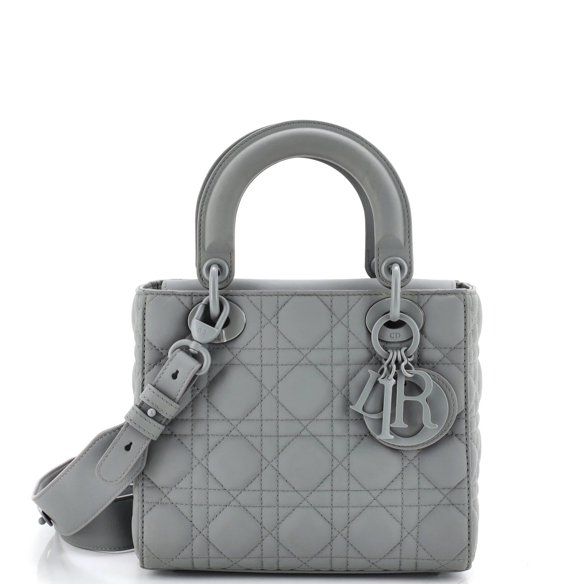 Ultra Matte My ABCDior Lady Dior Bag Cannage Quilt Calfskin