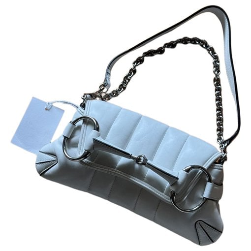 Horsebit Chain leather handbag