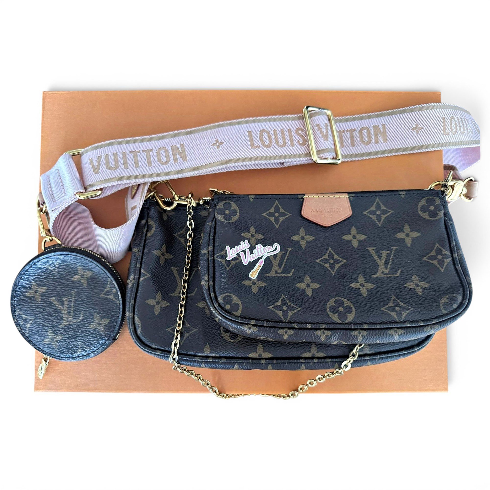 Multi Pochette Accessoires cloth crossbody bag