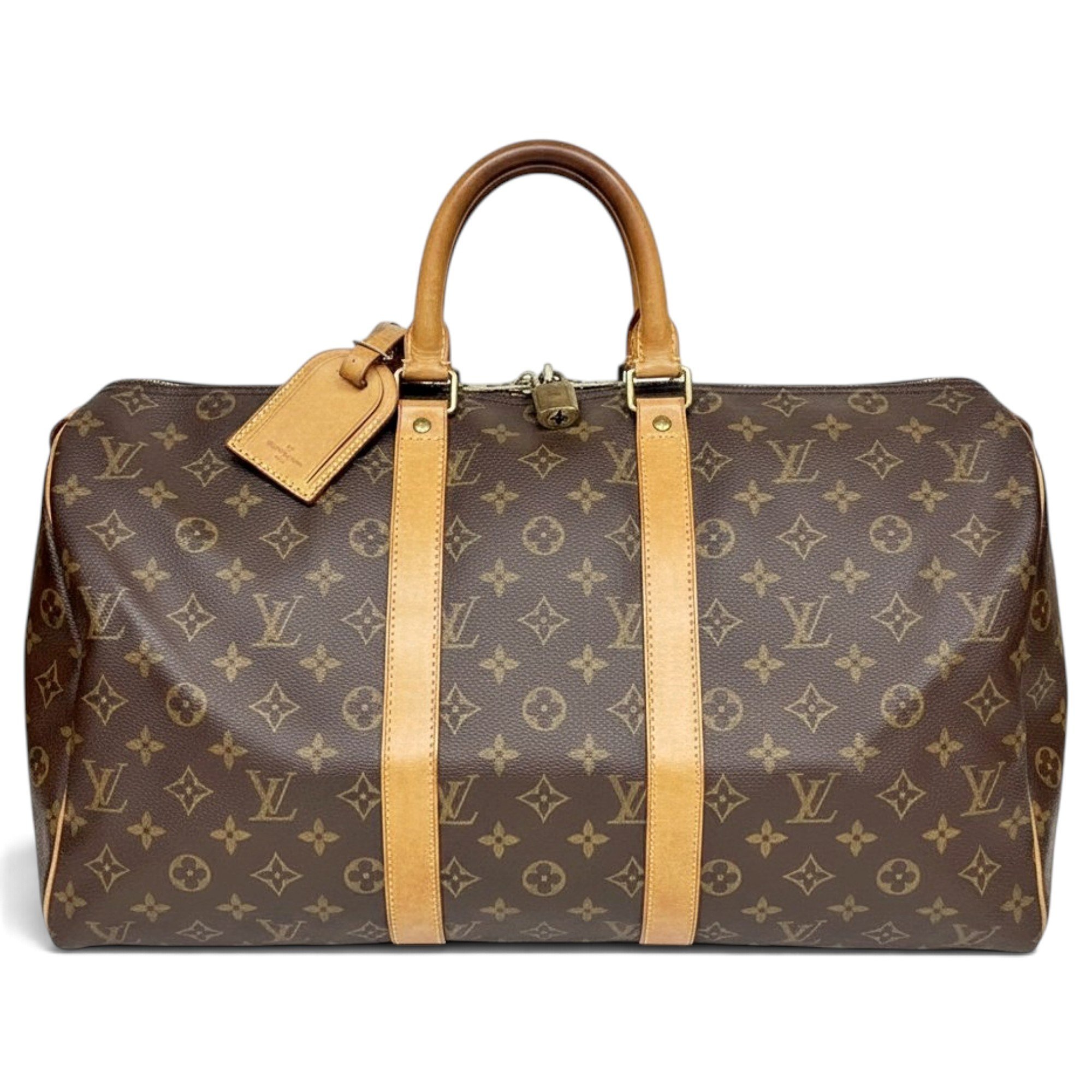 Keepall leather 24h bag