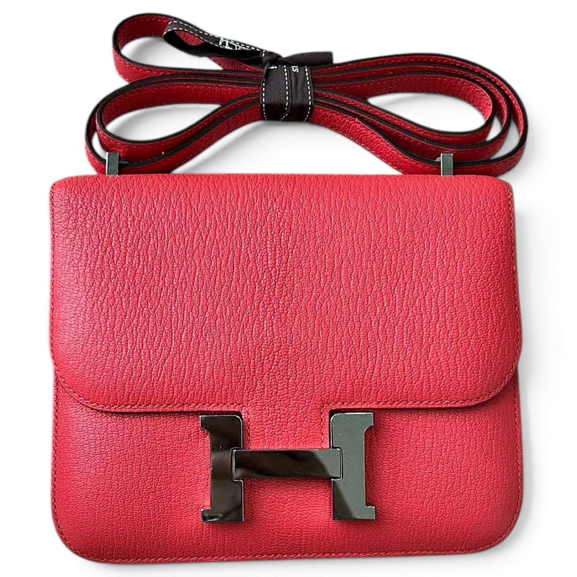 Constance leather crossbody bag