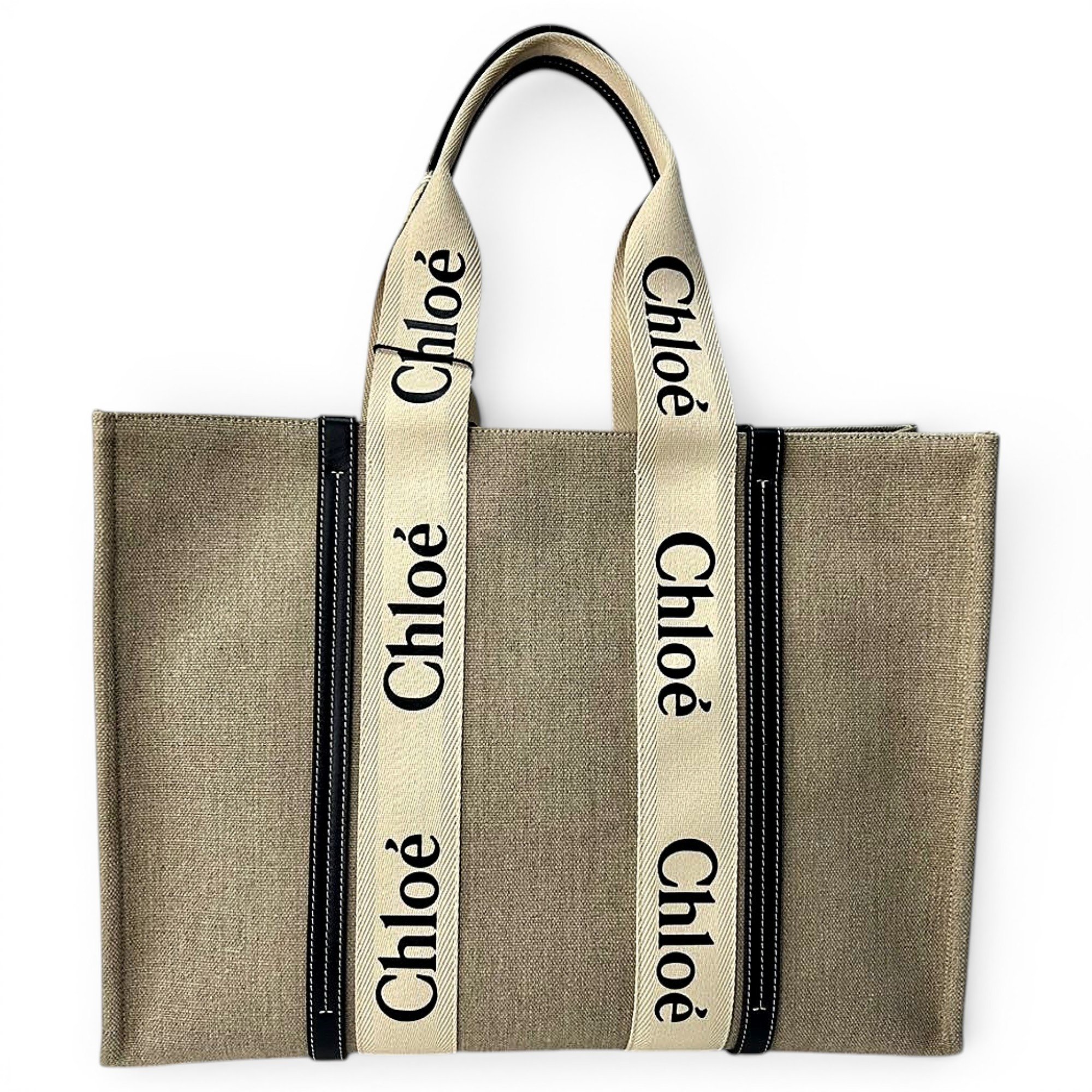 Woody cloth tote