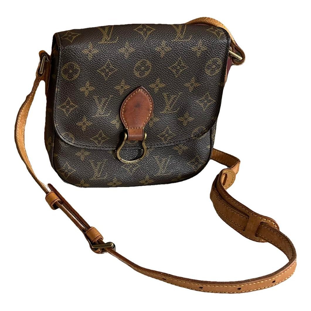 Saint Cloud vintage patent leather crossbody bag