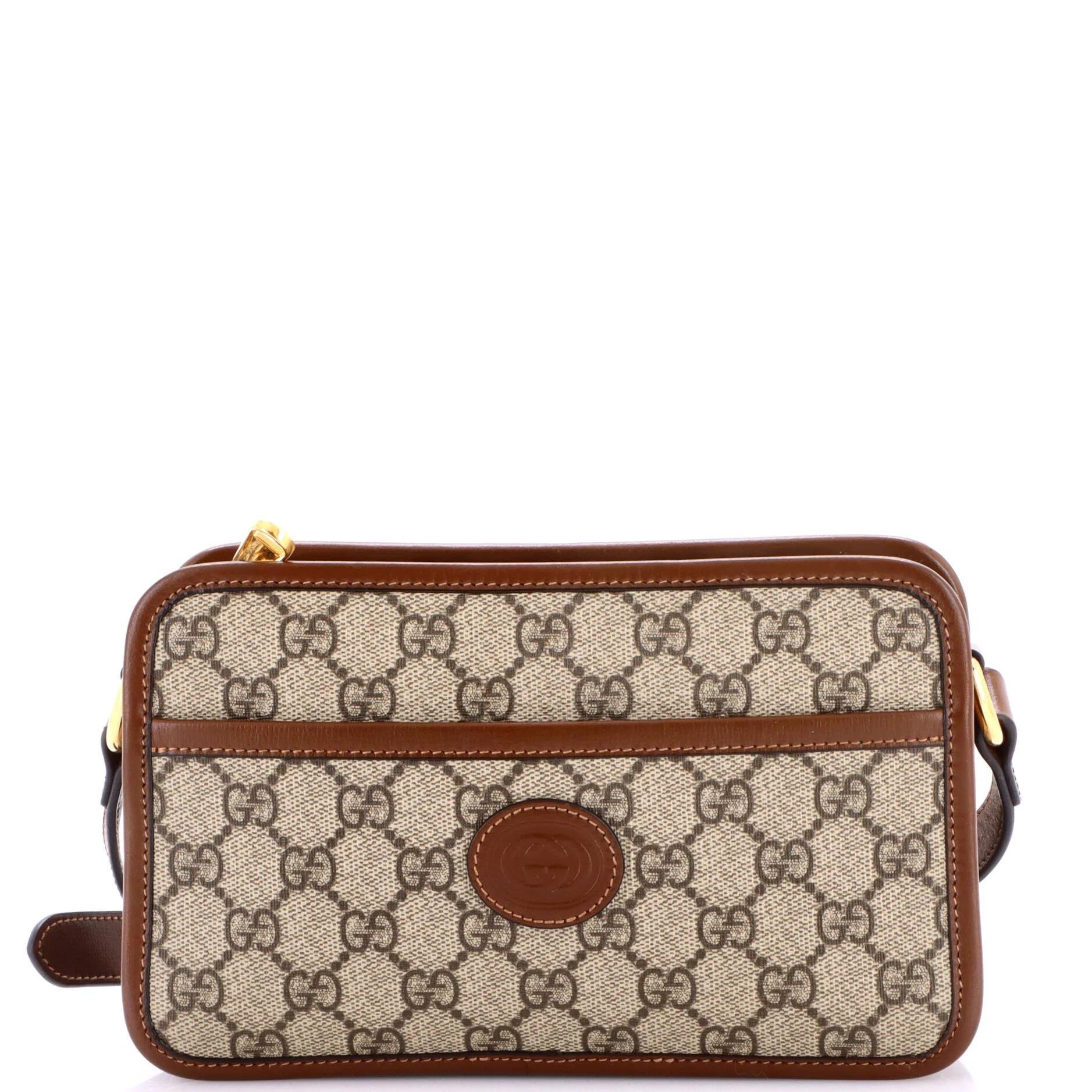 Leather crossbody bag
