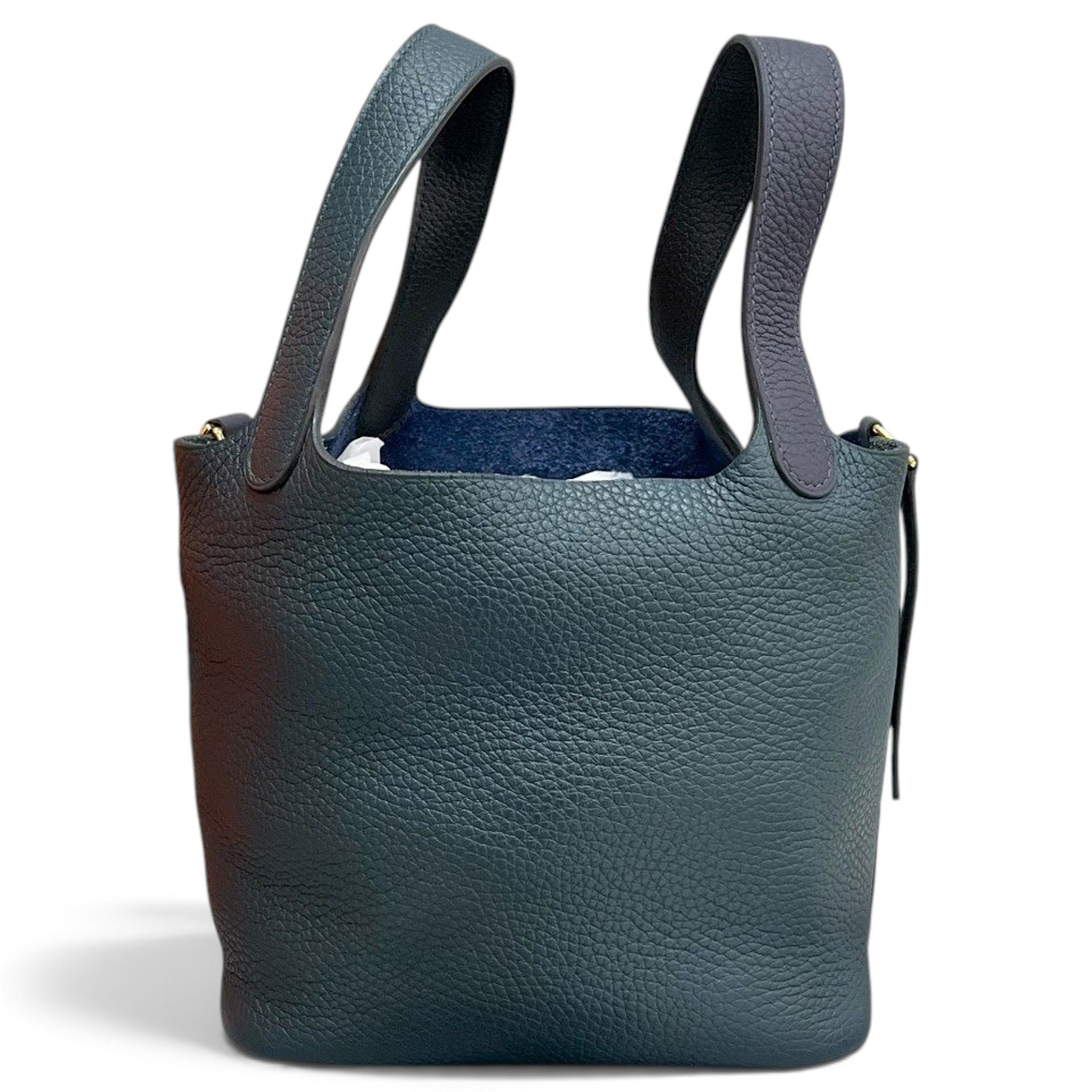 Picotin leather handbag