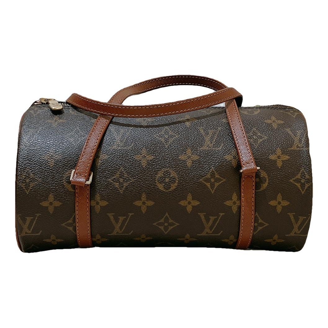 Louis Vuitton Papillon patent leather handbag