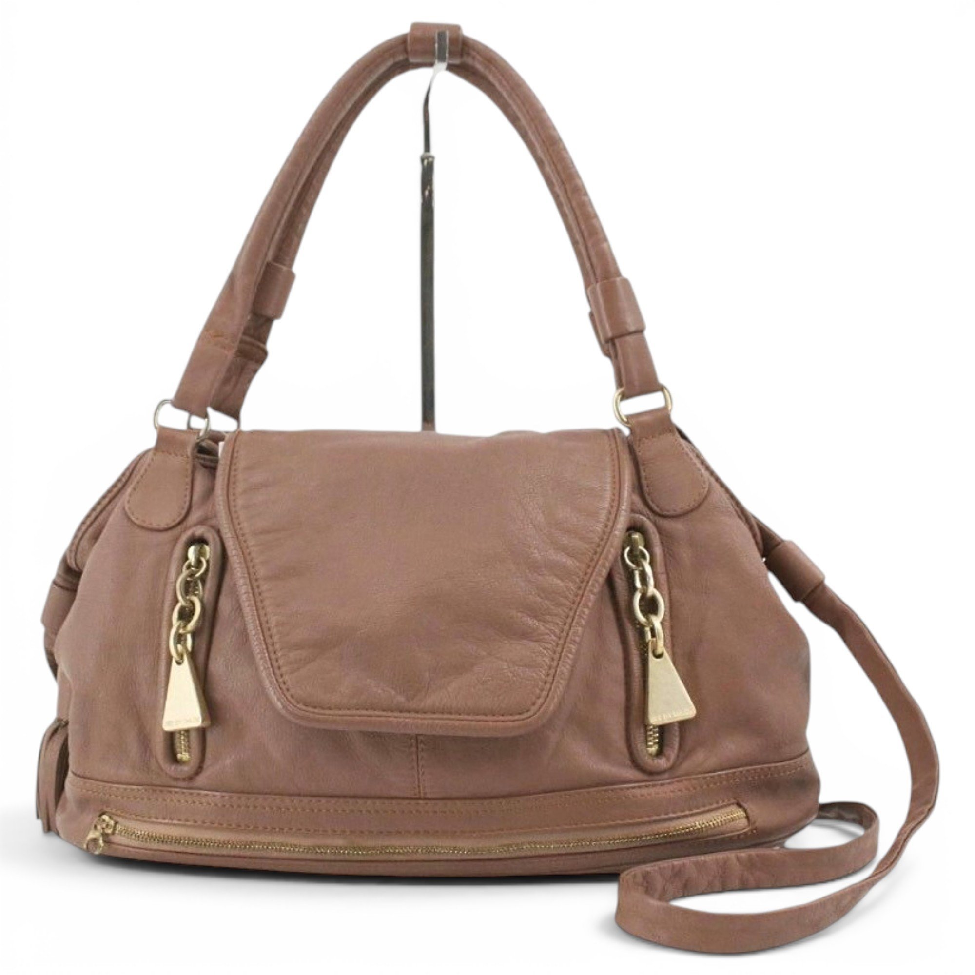 Leather handbag