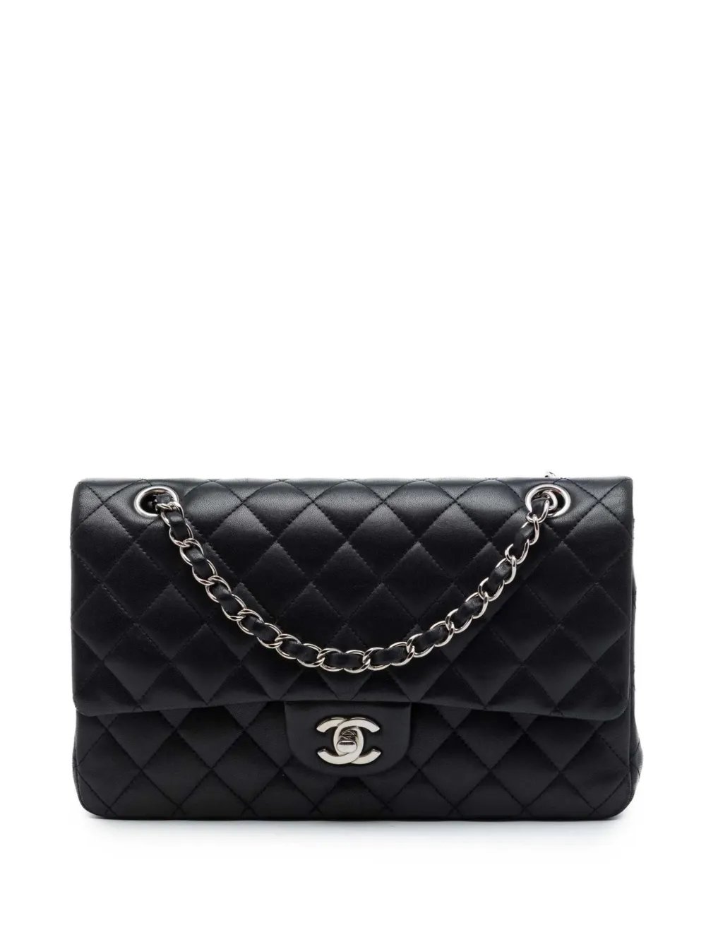 2009-2010 Medium Classic Lambskin Double Flap shoulder bag