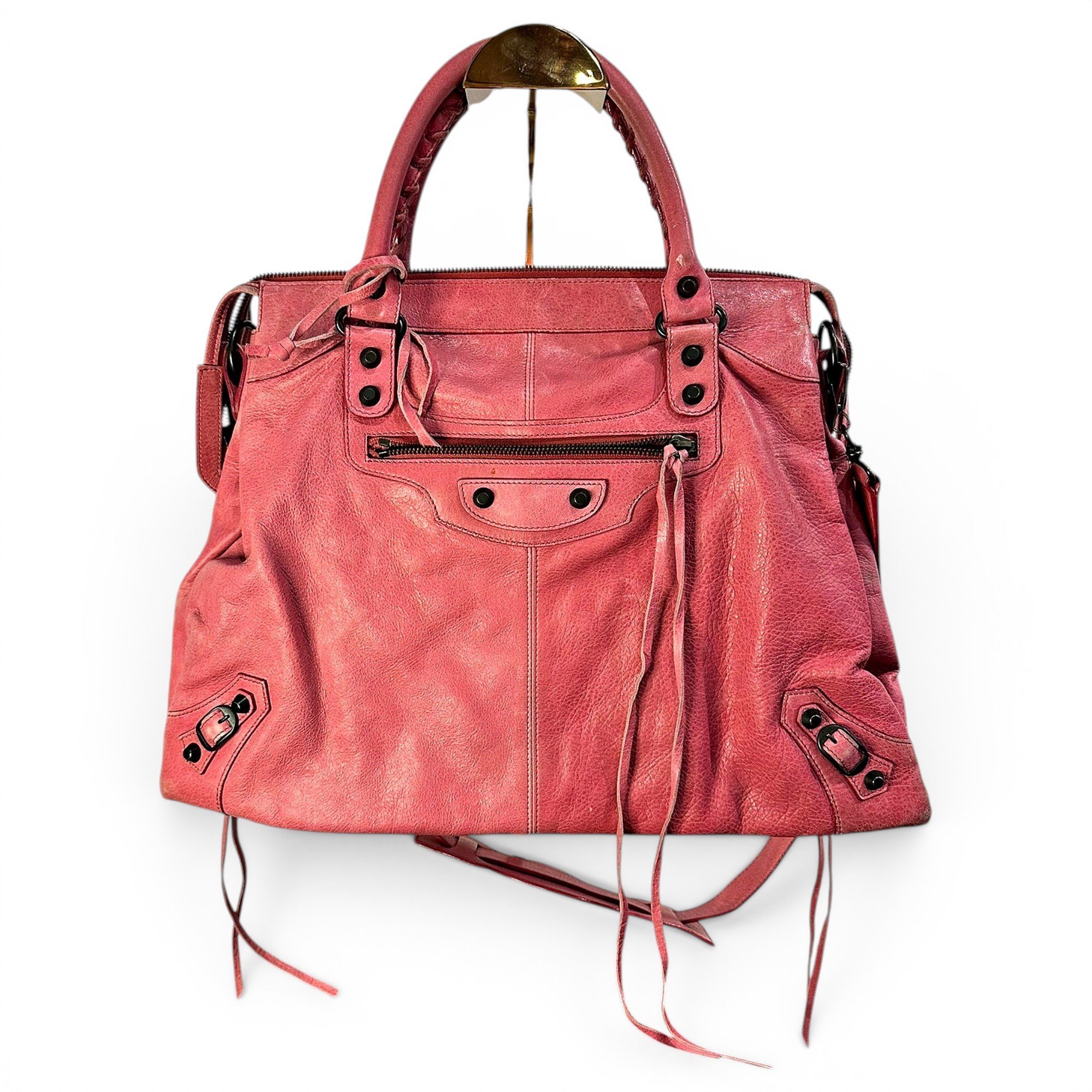 Vélo leather crossbody bag
