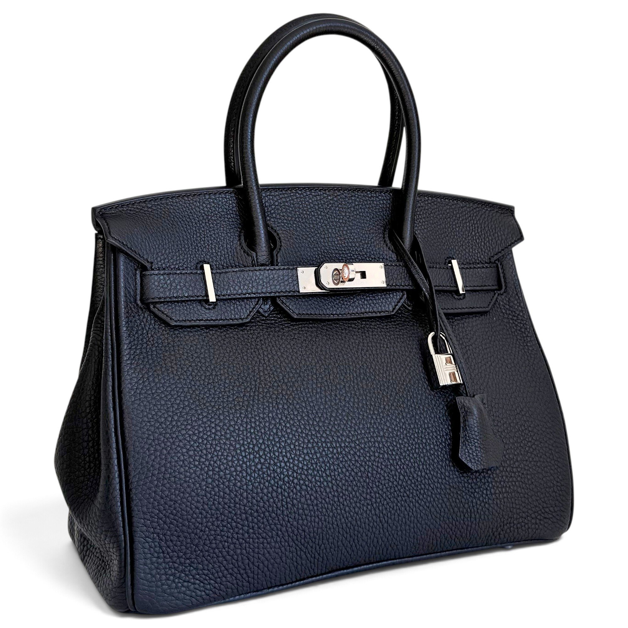 Birkin 30 leather handbag