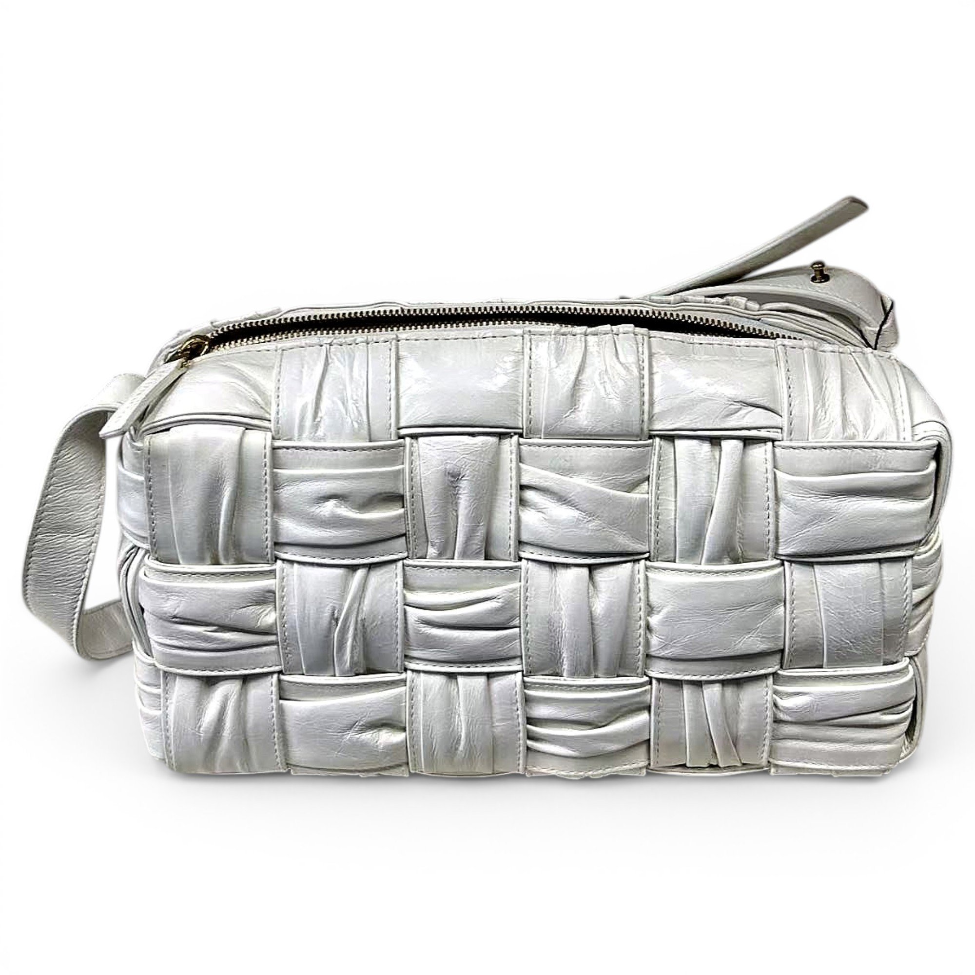 Bottega Veneta Brick Cassette leather handbag