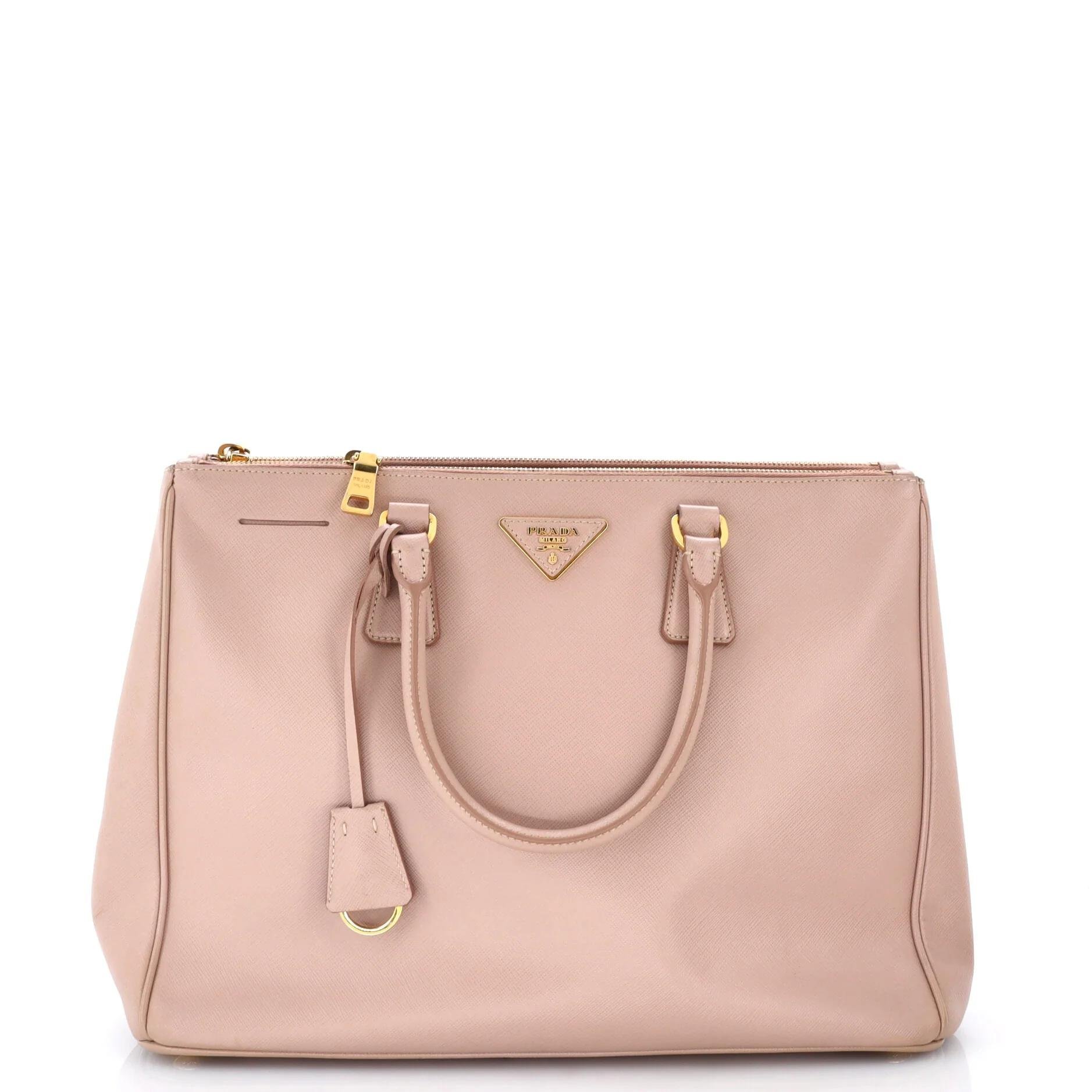 Leather tote