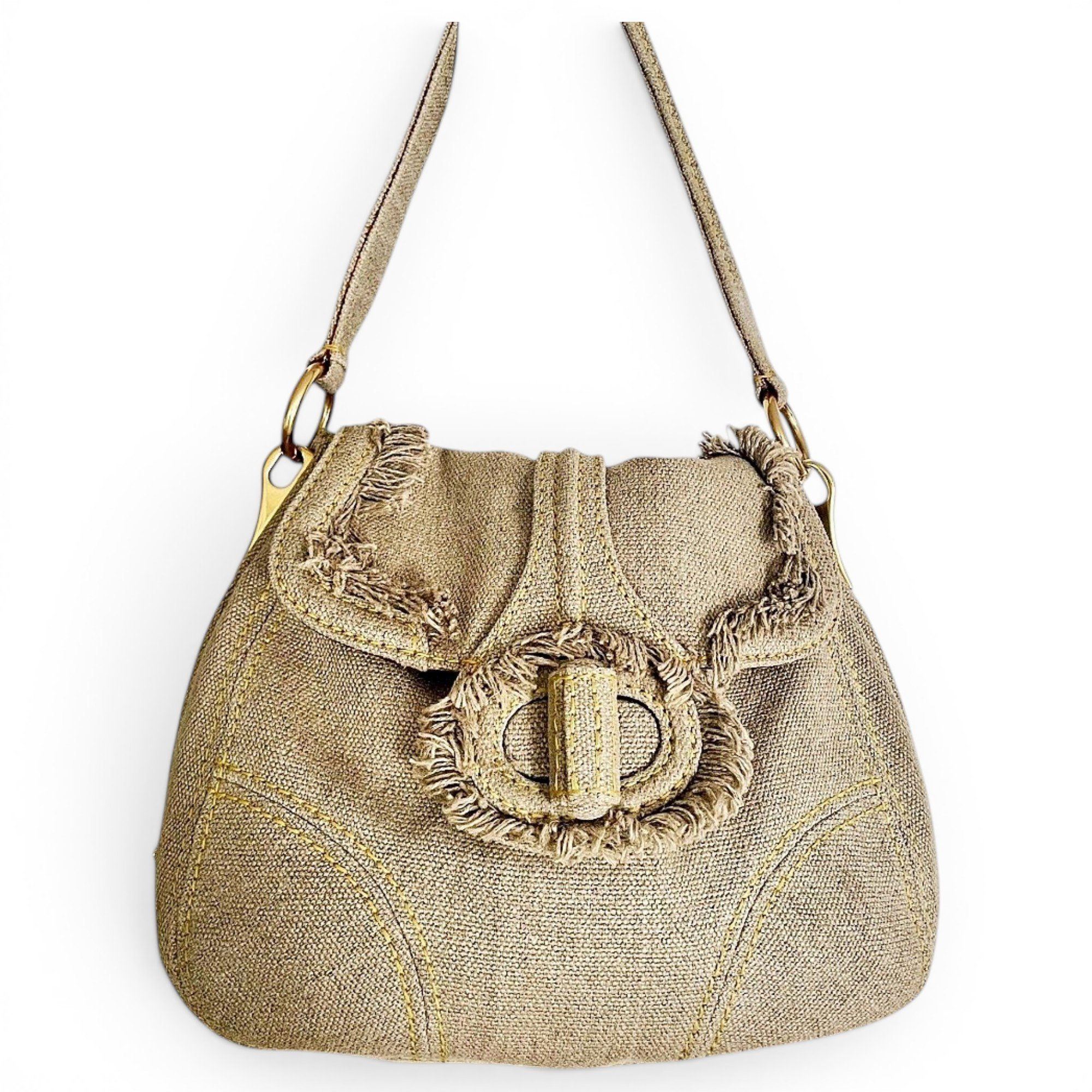 Linen handbag