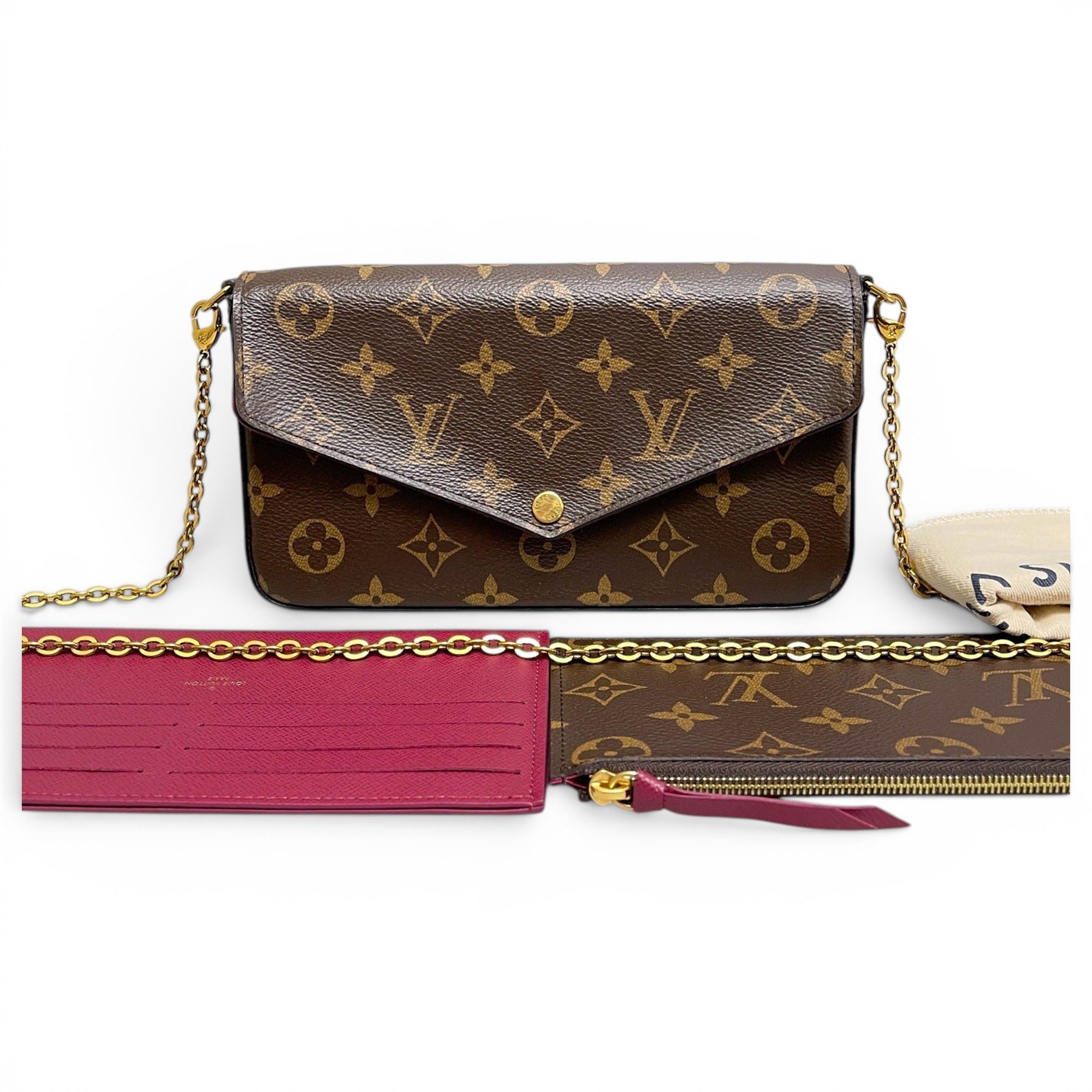 Félicie leather handbag