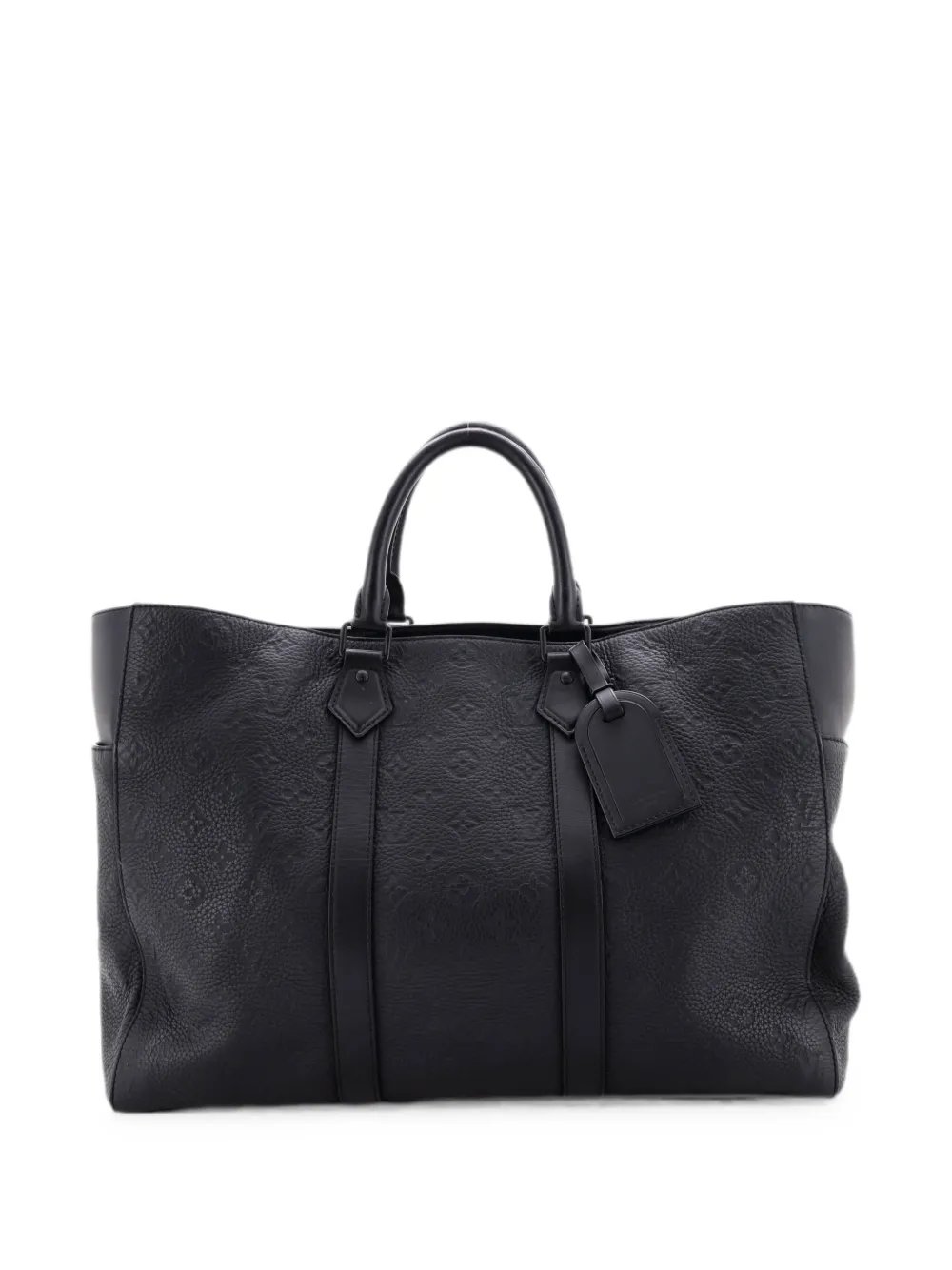 Sac Plat 24H Bag Monogram Taurillon Leather shoulder bag