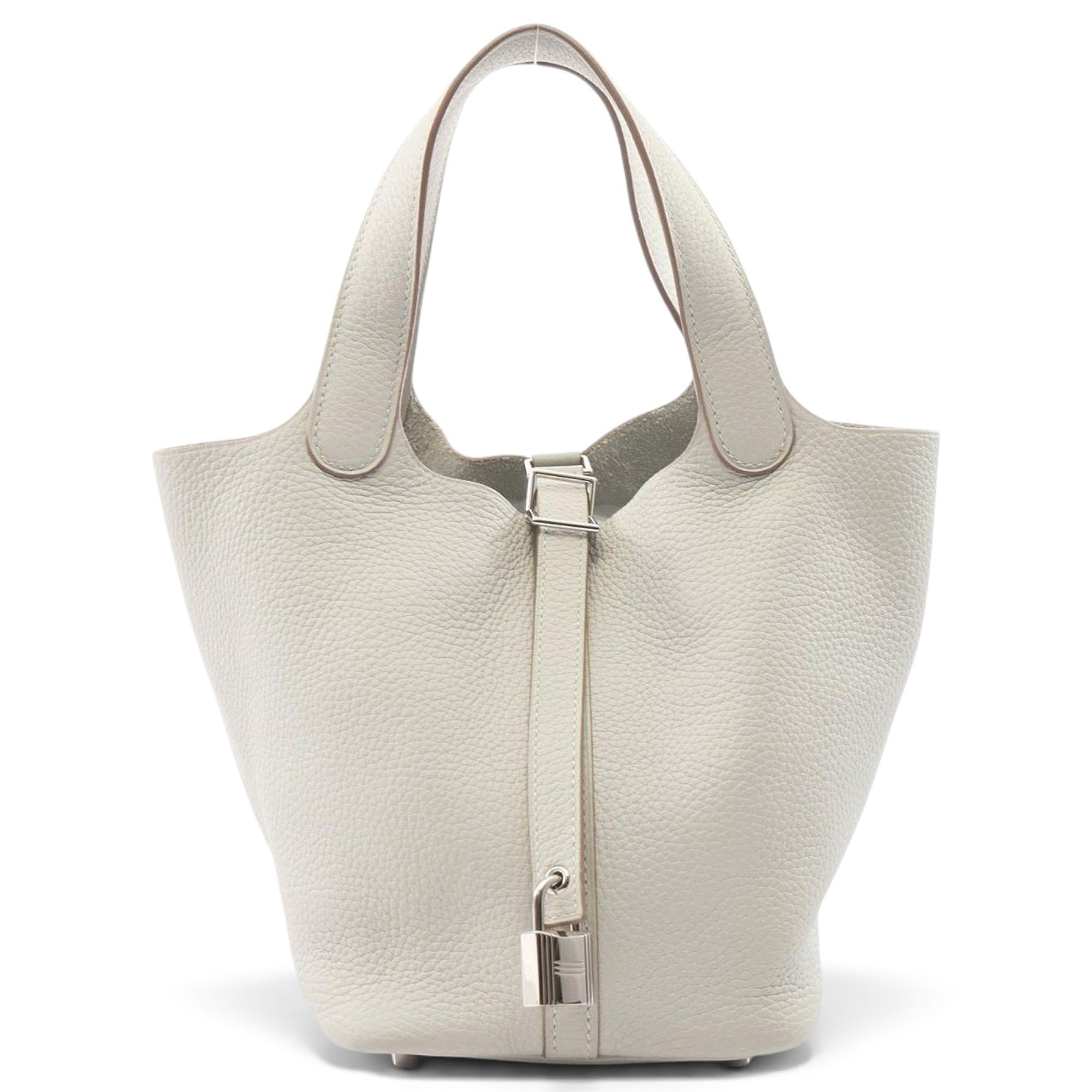 Picotin leather handbag