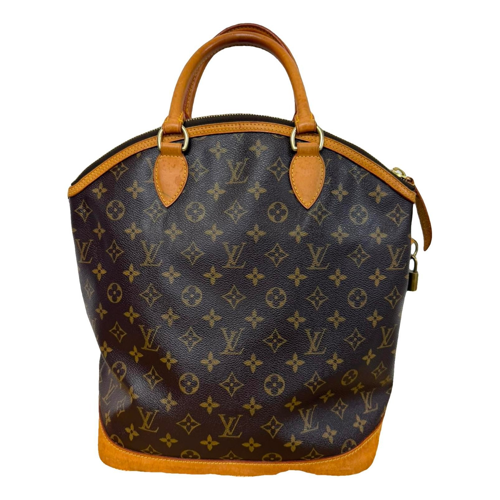 Lockit leather handbag