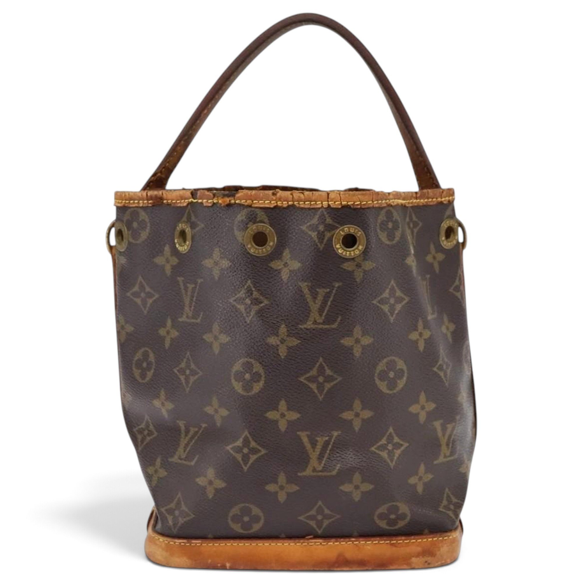 Louis Vuitton Noé leather handbag