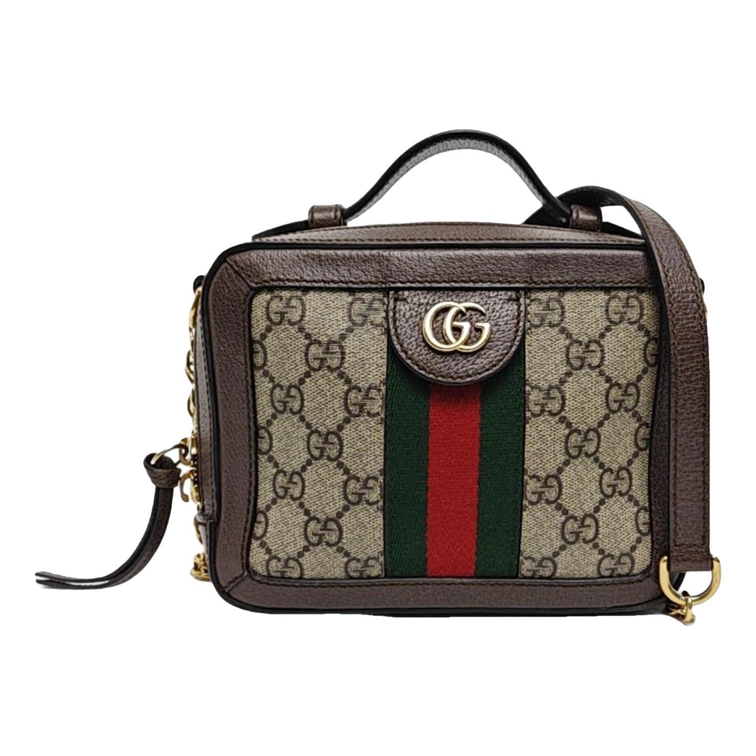 Ophidia leather handbag
