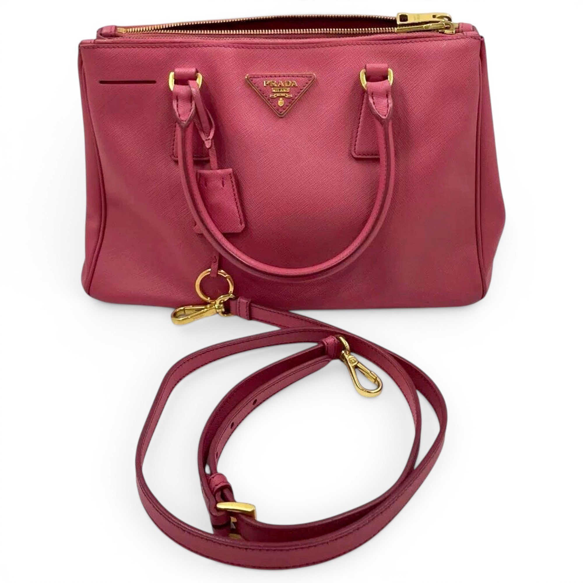 Galleria leather handbag