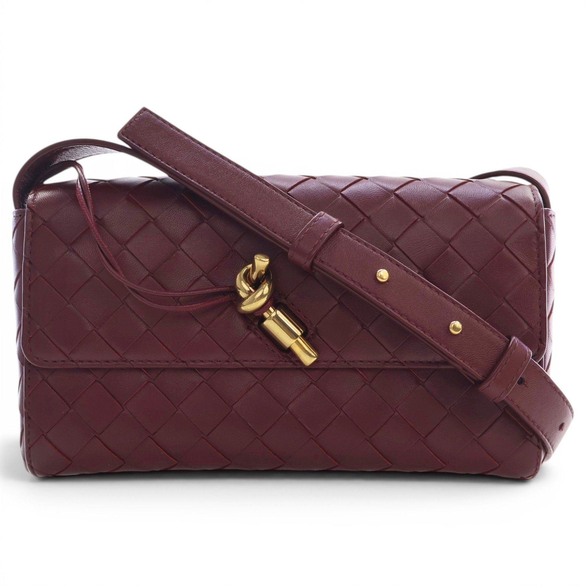 Leather crossbody bag