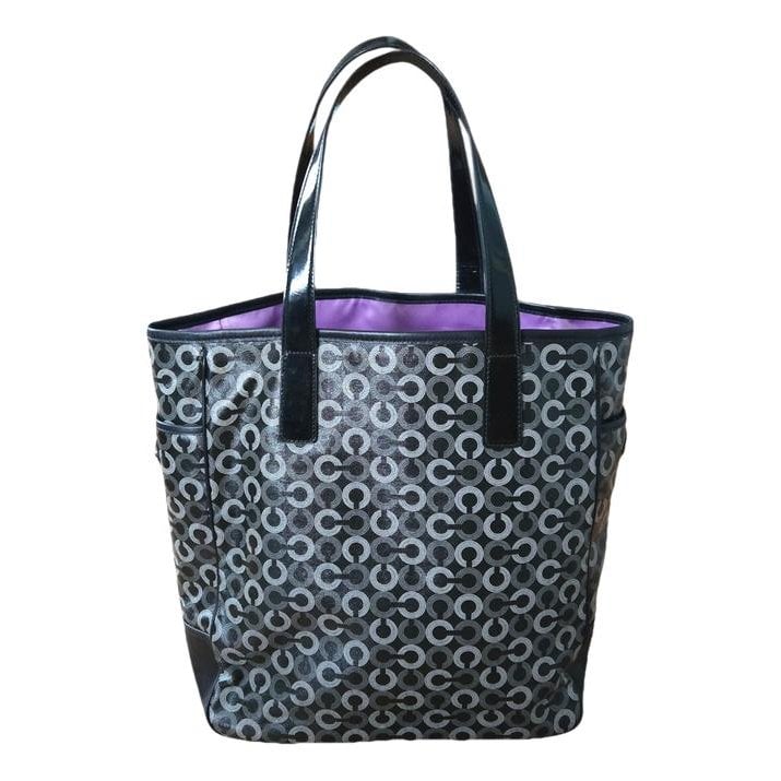 Leather tote