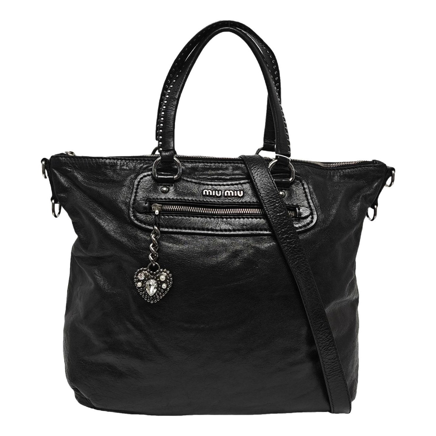 Leather handbag