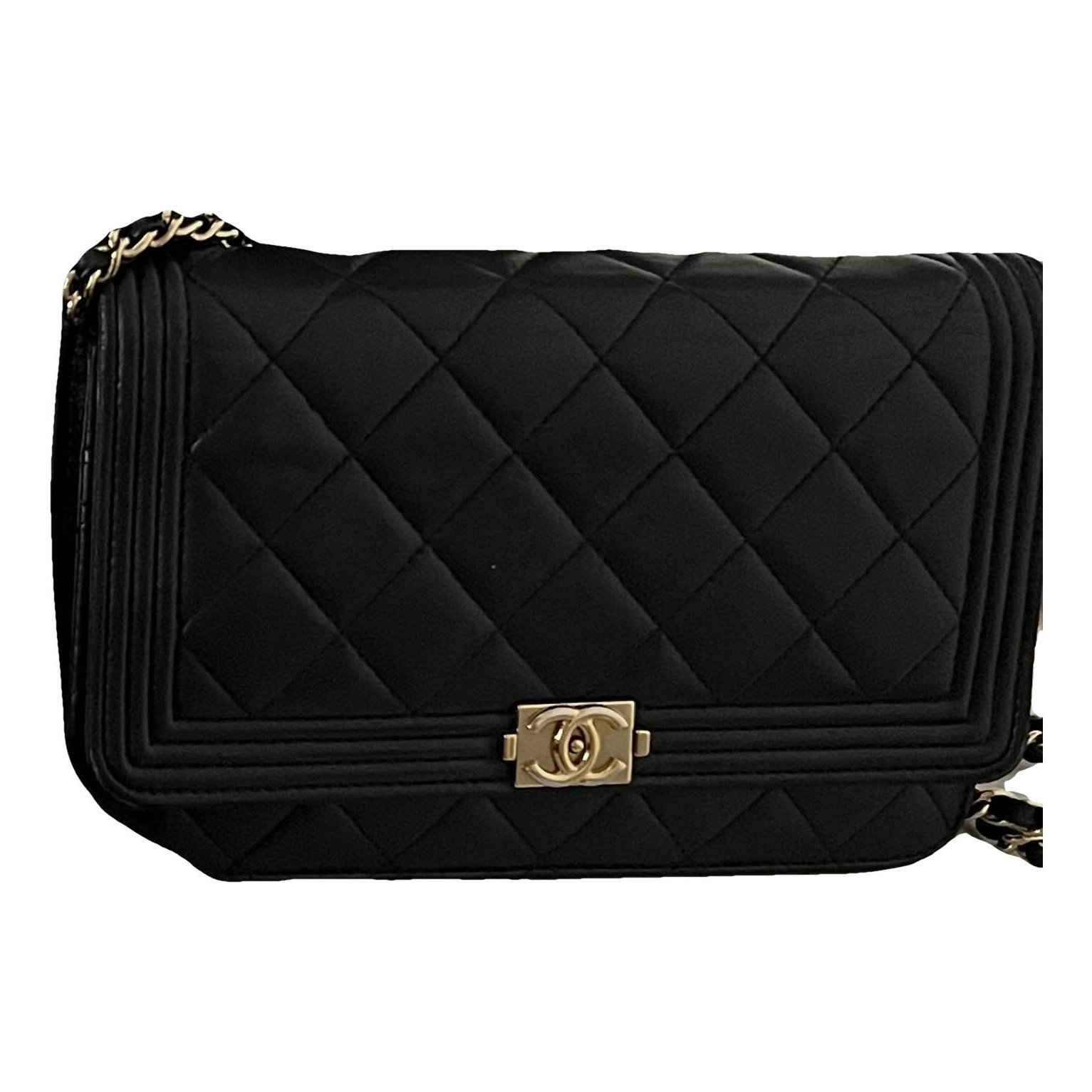 Boy leather crossbody bag