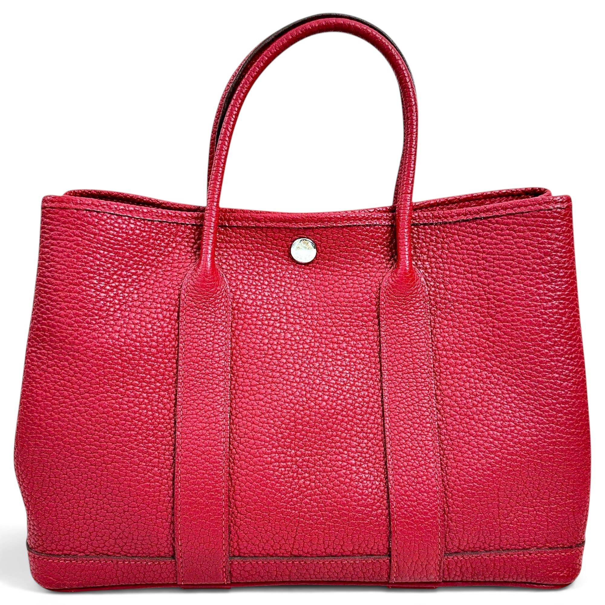 Garden Party leather handbag