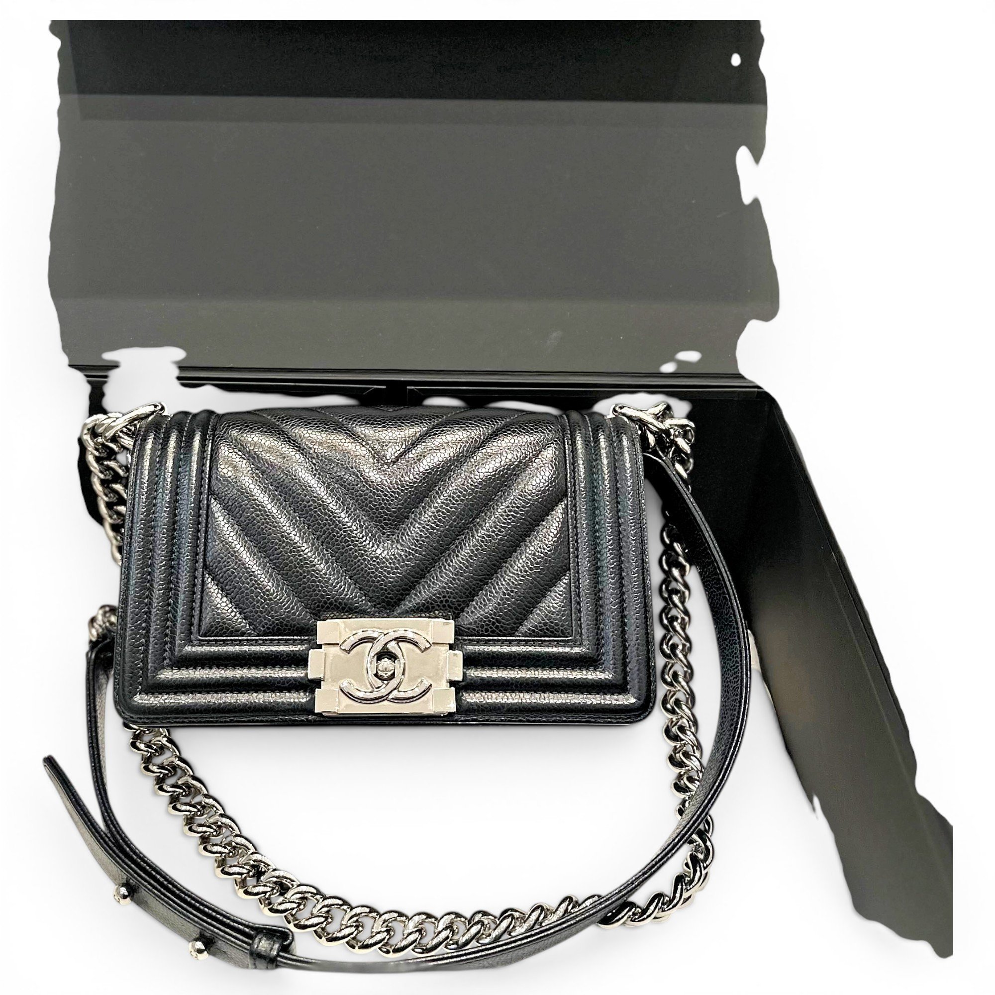 Boy leather handbag