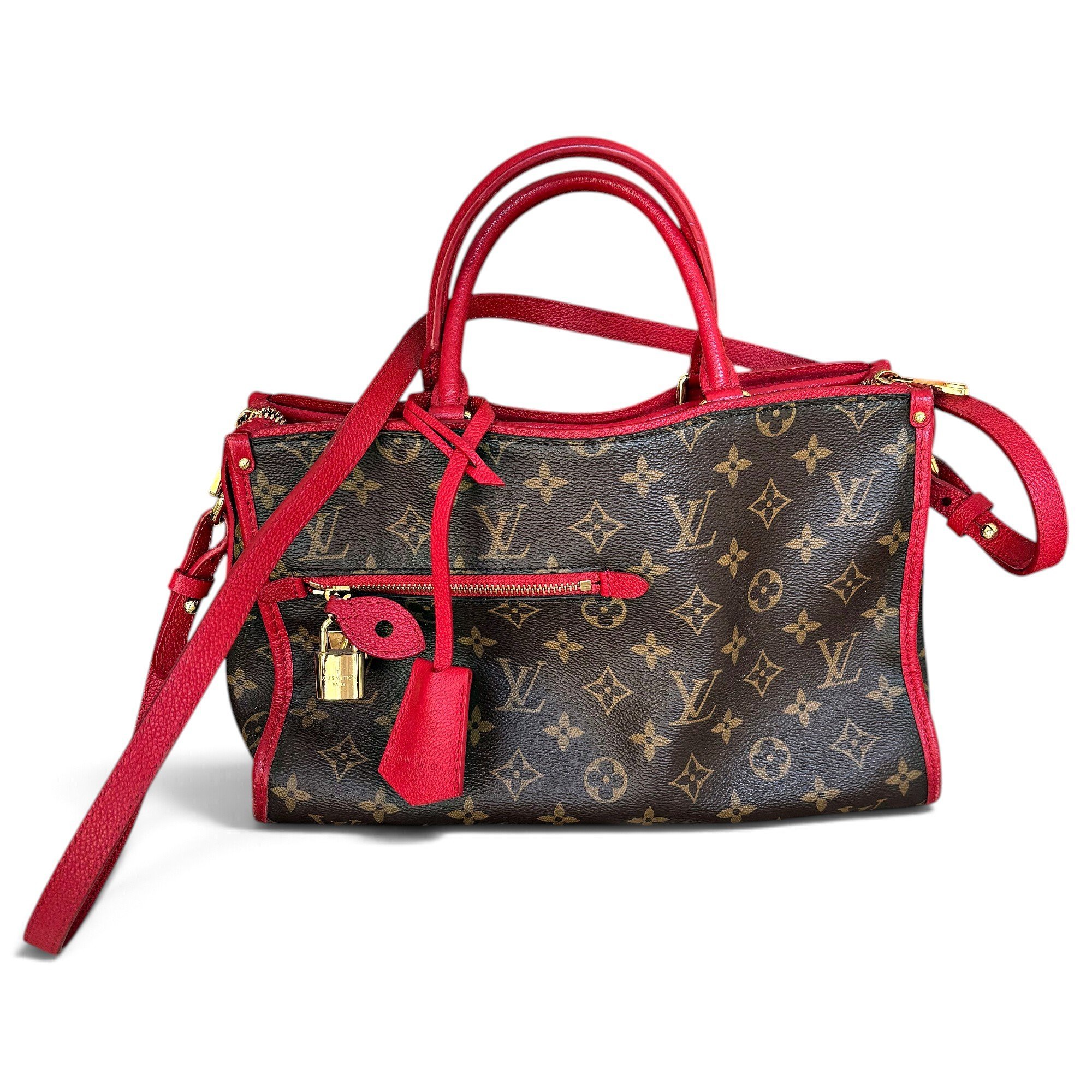 Tuileries leather tote