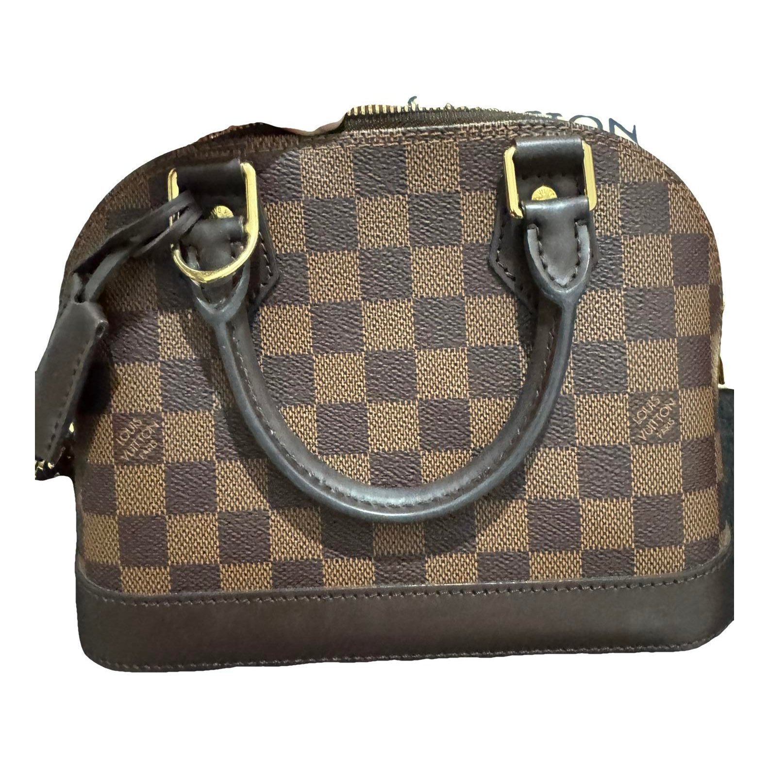 Alma leather handbag