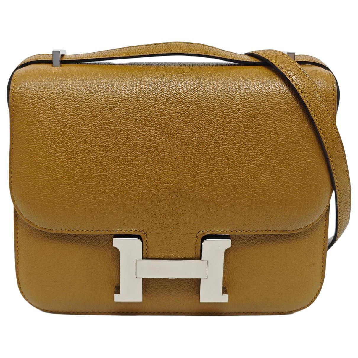 Constance leather crossbody bag
