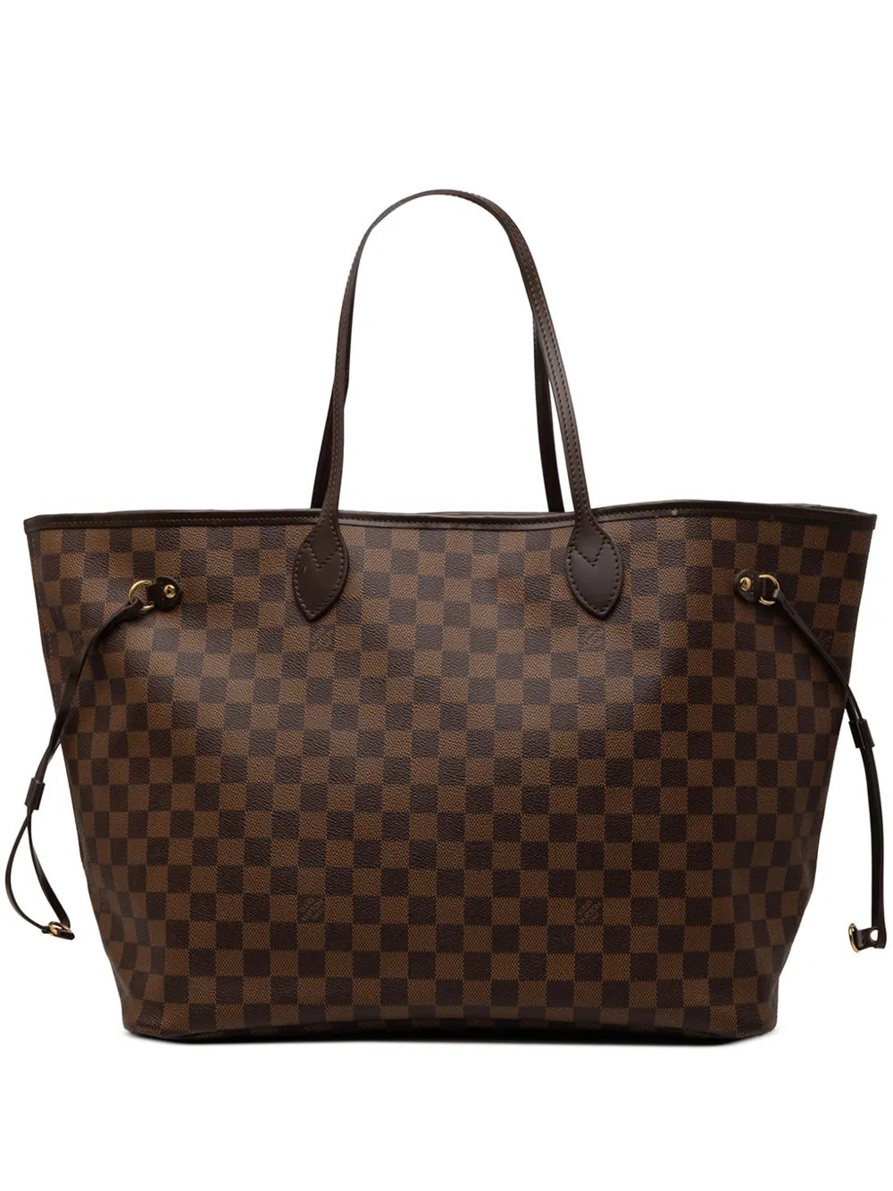 2009 Damier Ebene Neverfull GM tote bag