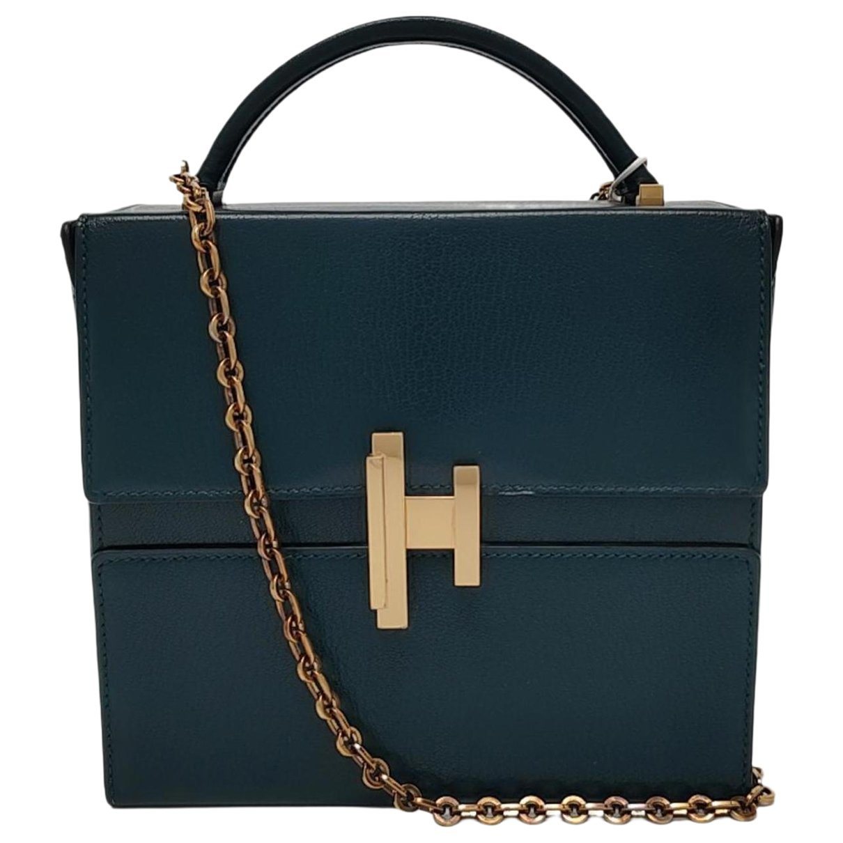 Cinhetic leather handbag