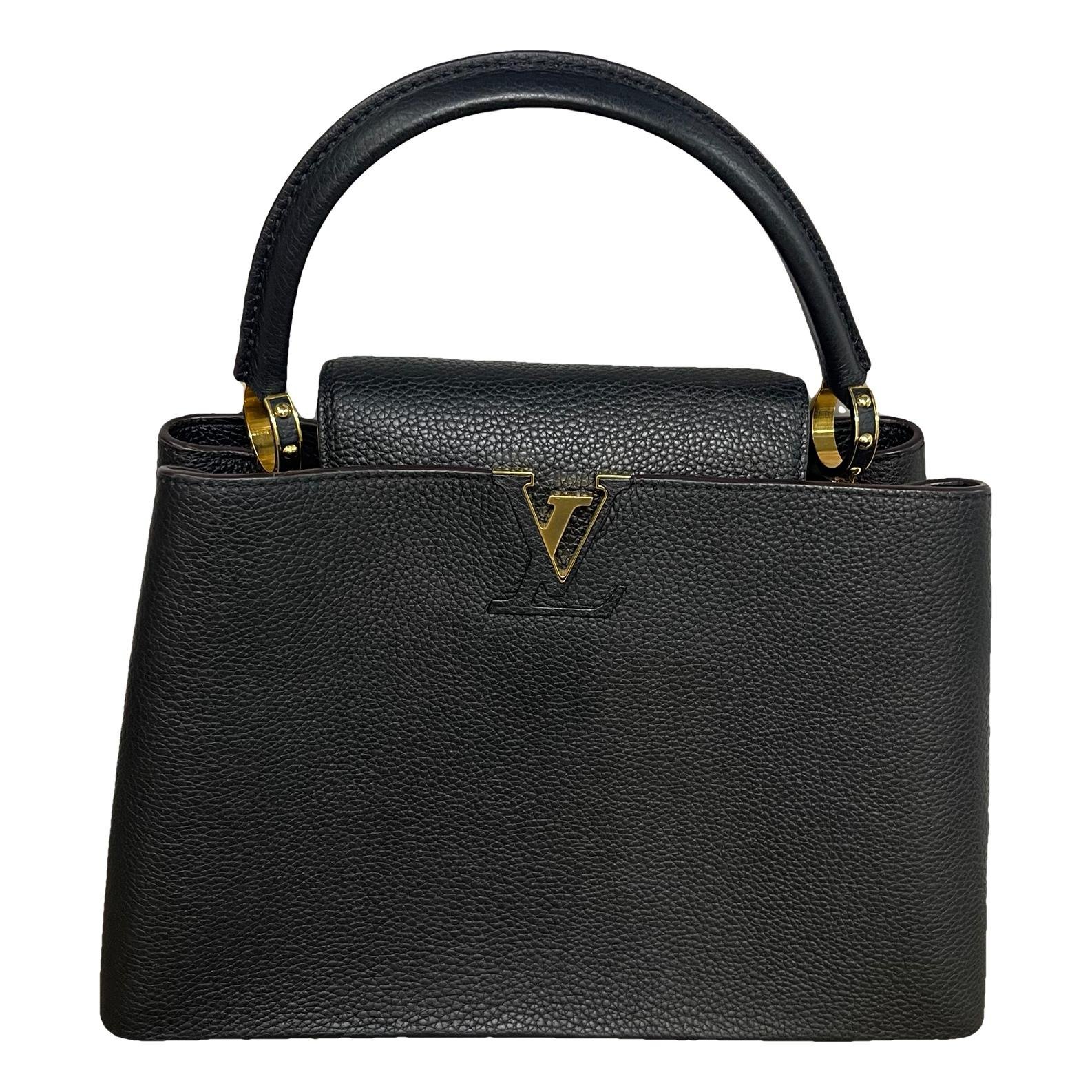 Capucines leather handbag